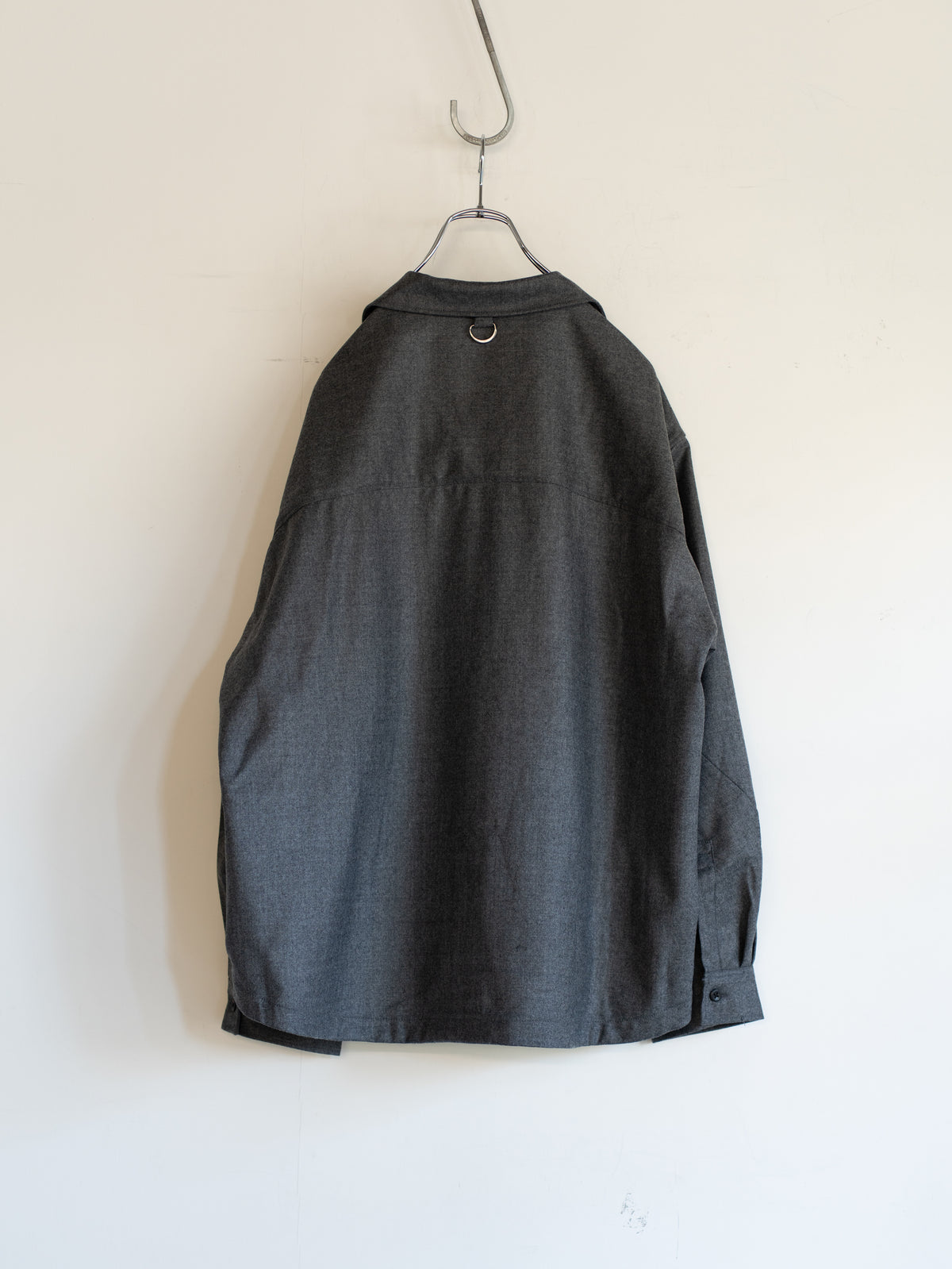 WOOL ZIP SHIRT