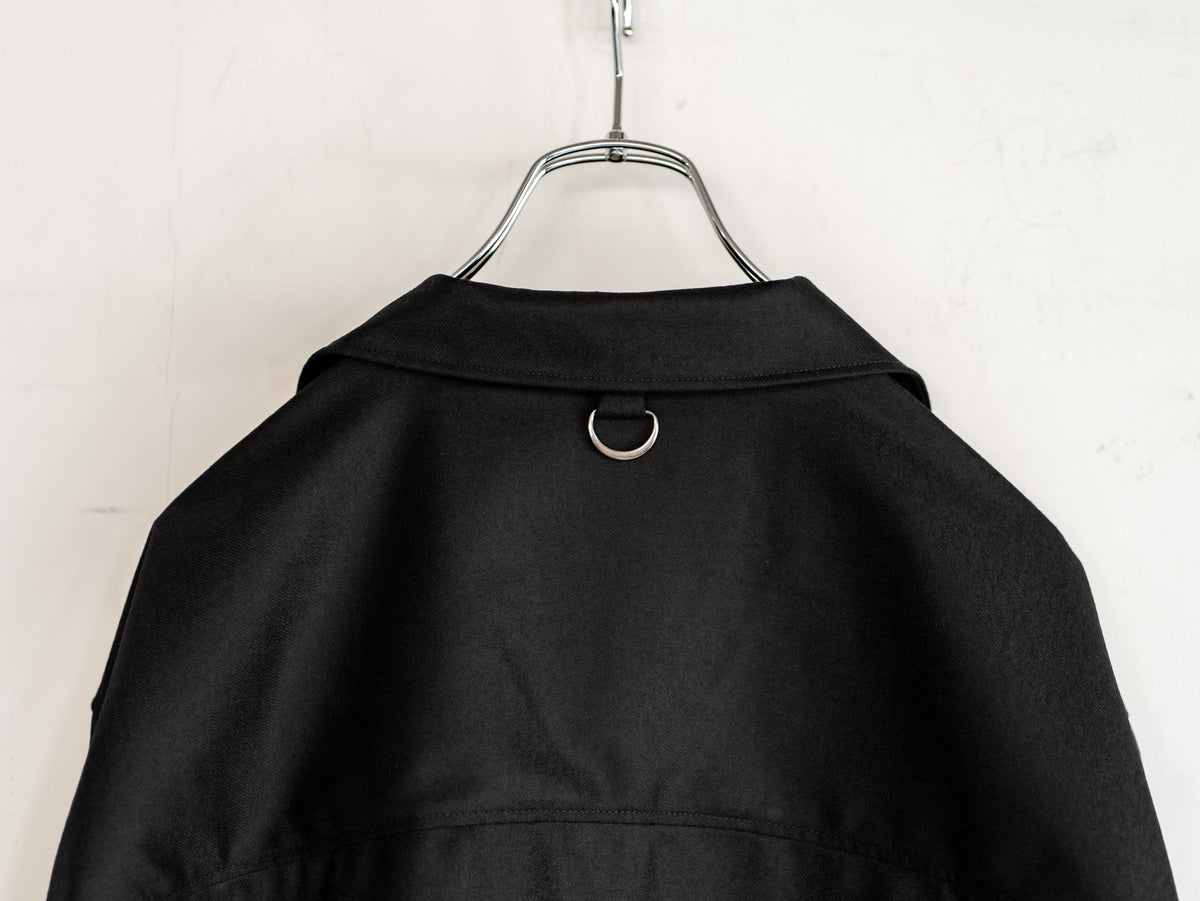 WOOL ZIP SHIRT