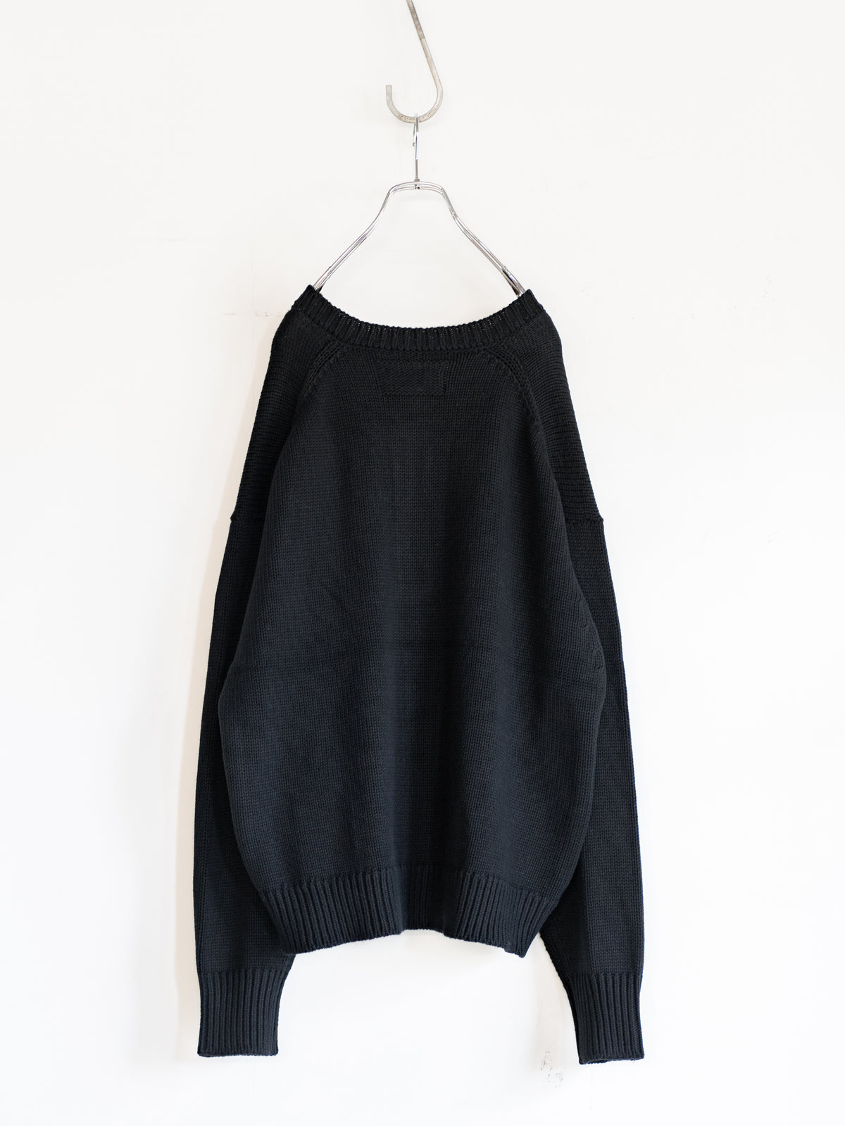 CREW NECK CARDIGAN