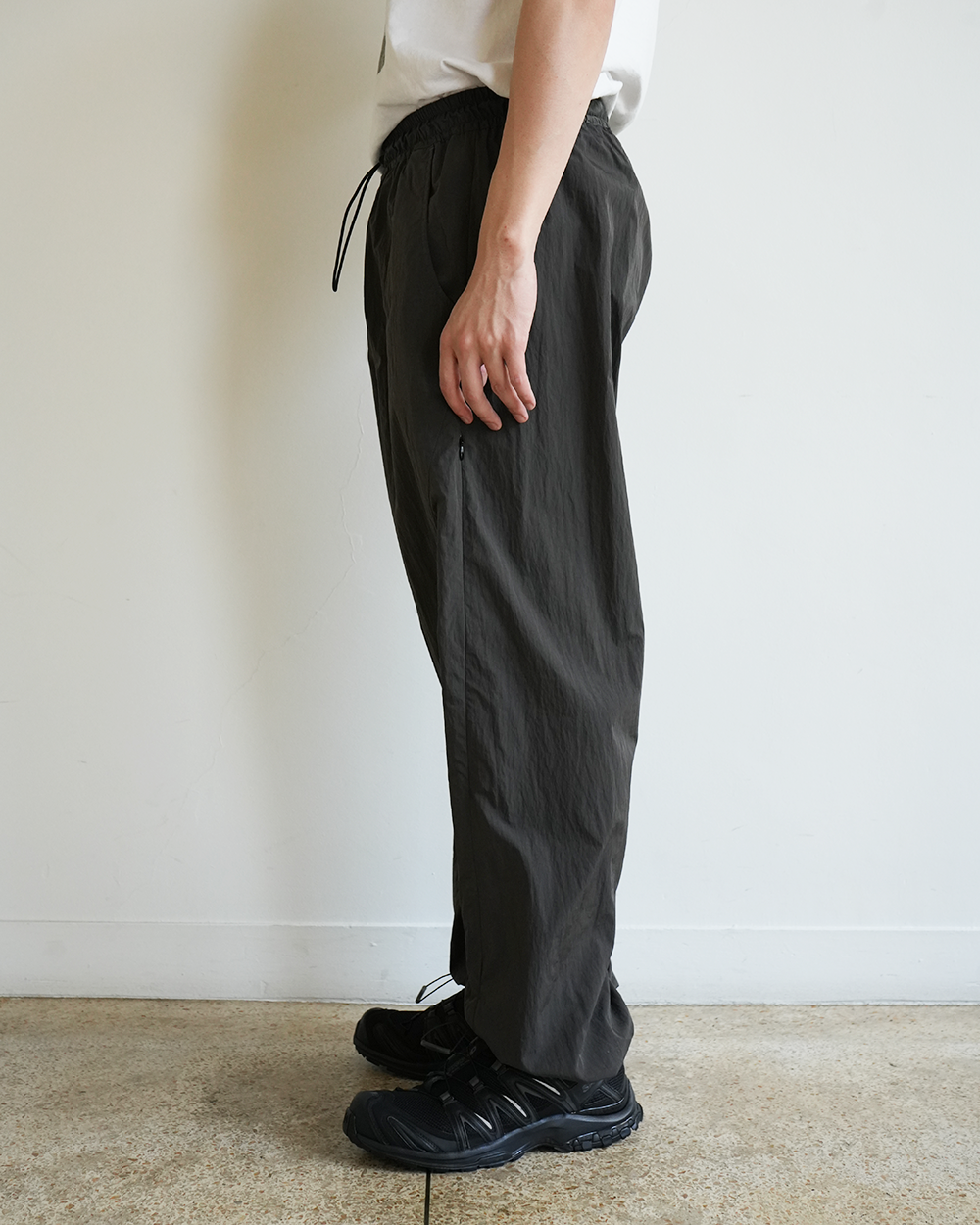 Side Zip Pants(CHARCOAL)