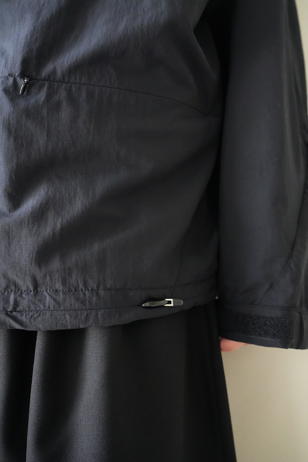 NYLON ZIP BLOUSON