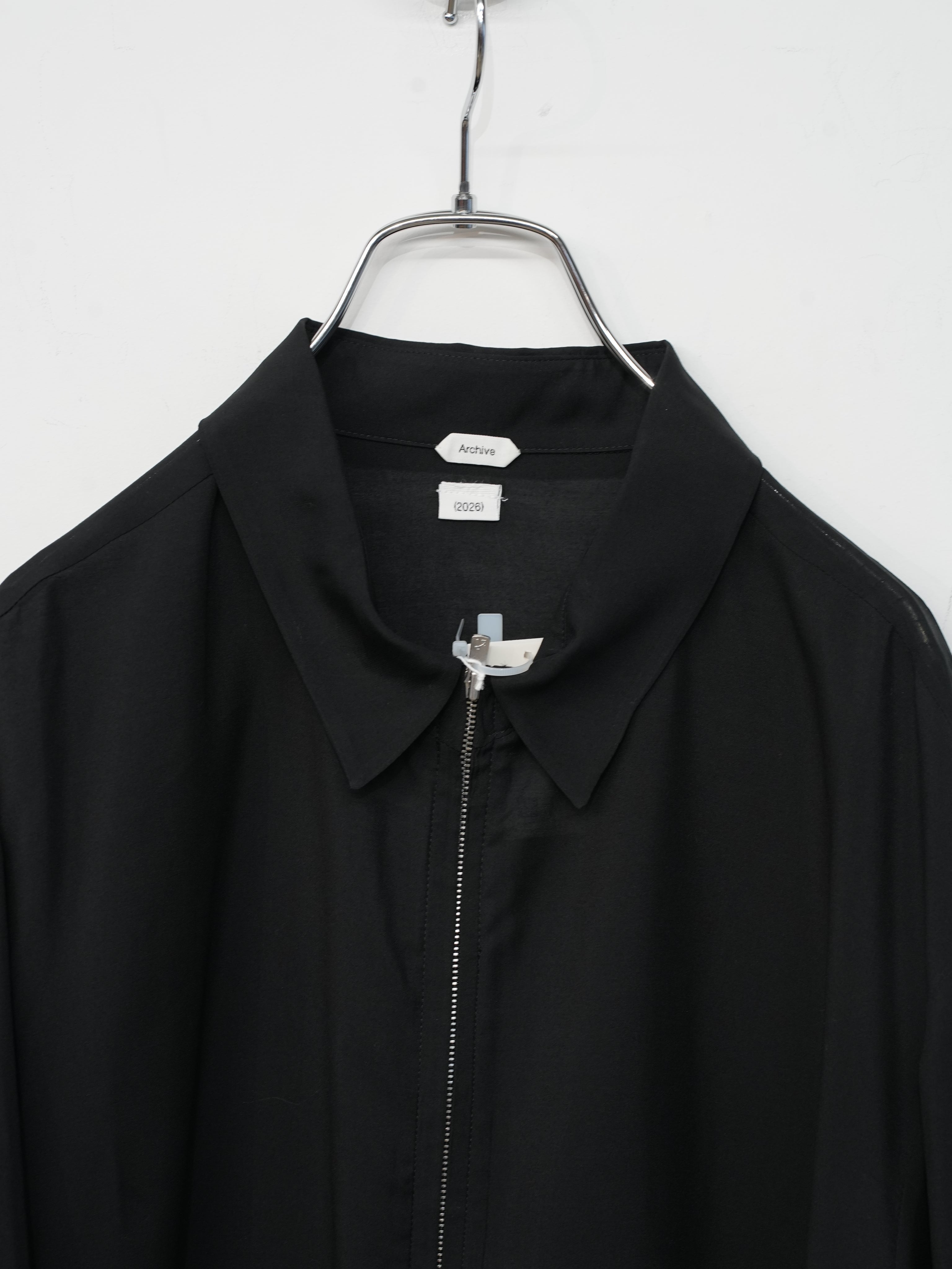 Zip Shirt (Archive) / BLACK