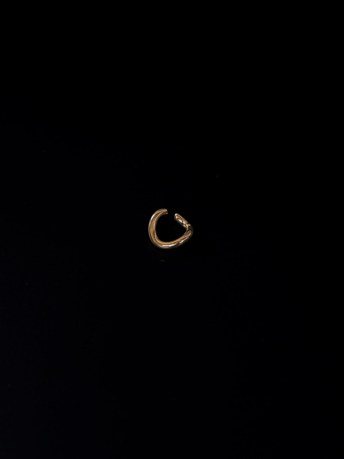 River Ear Cuff Gold