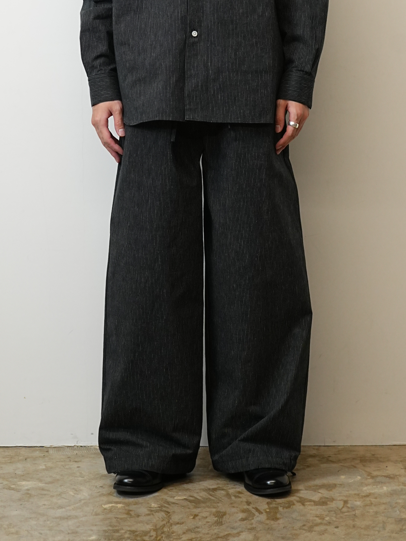 MAXI LARGE PANTS WITH DRAWSTRINGS