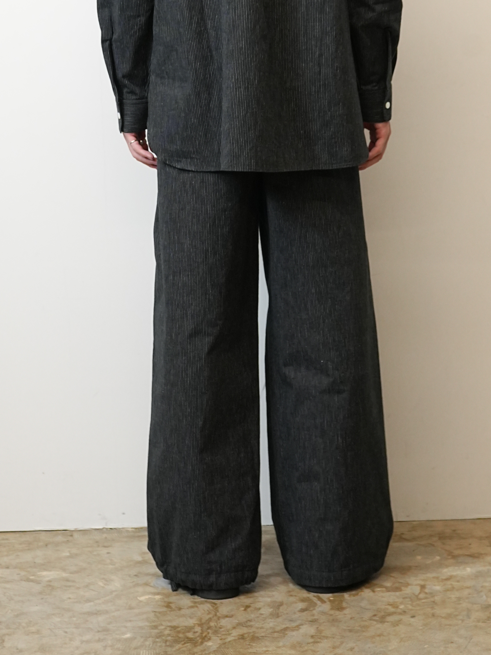 MAXI LARGE PANTS WITH DRAWSTRINGS