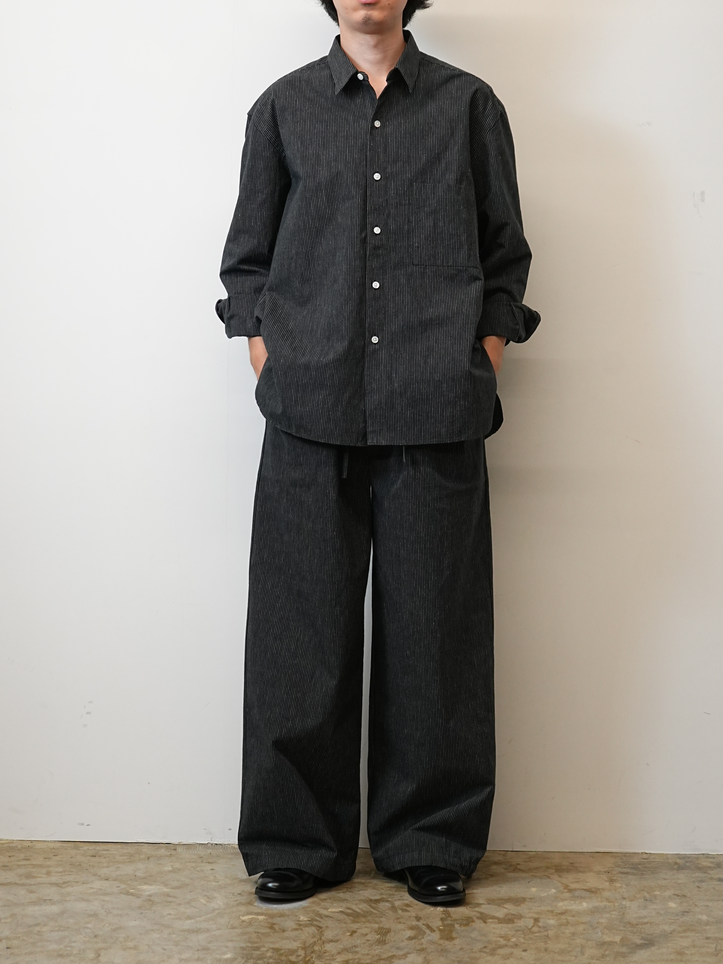 MAXI LARGE PANTS WITH DRAWSTRINGS