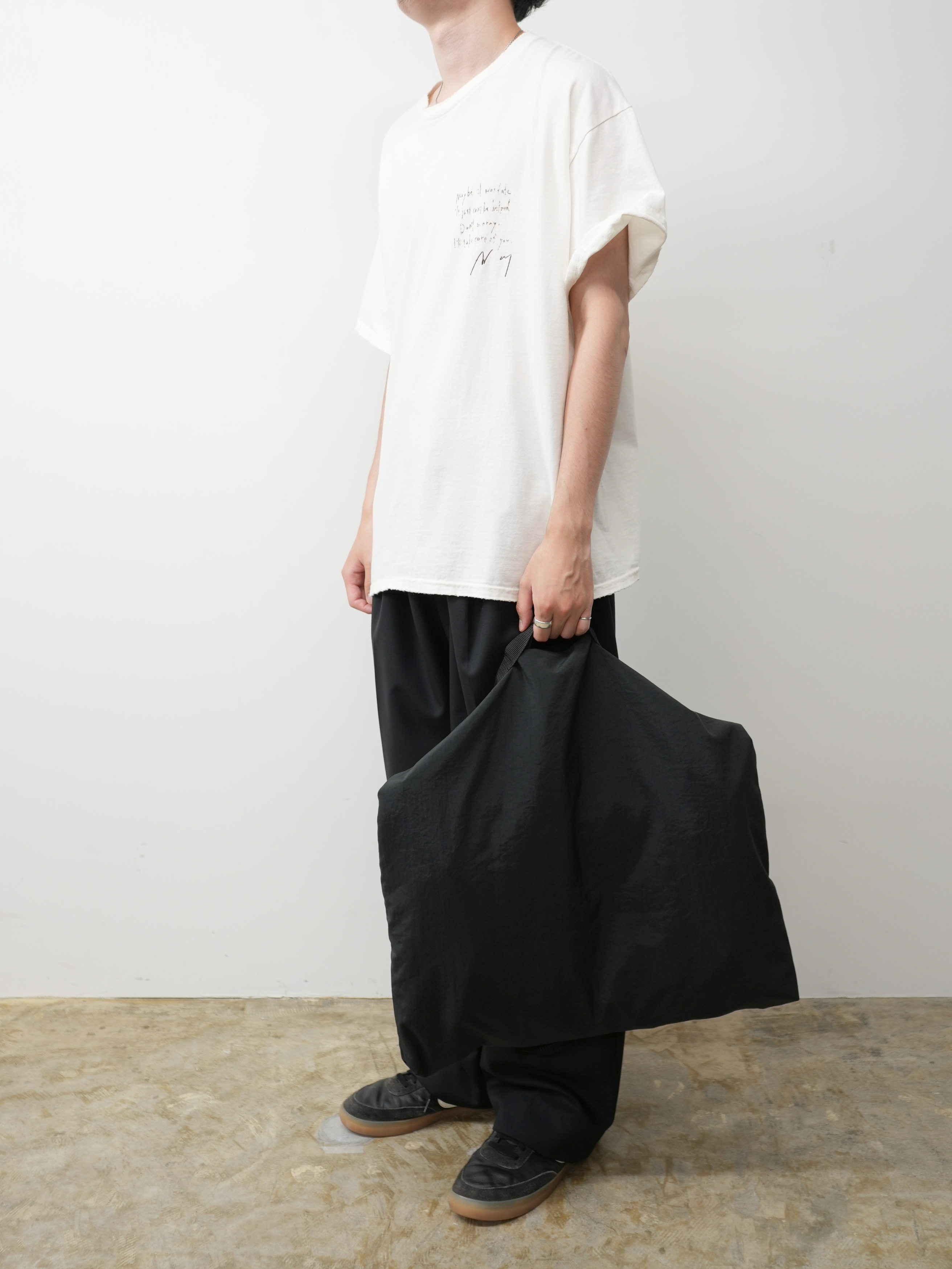 BIG FLAT BAG(BLACK)