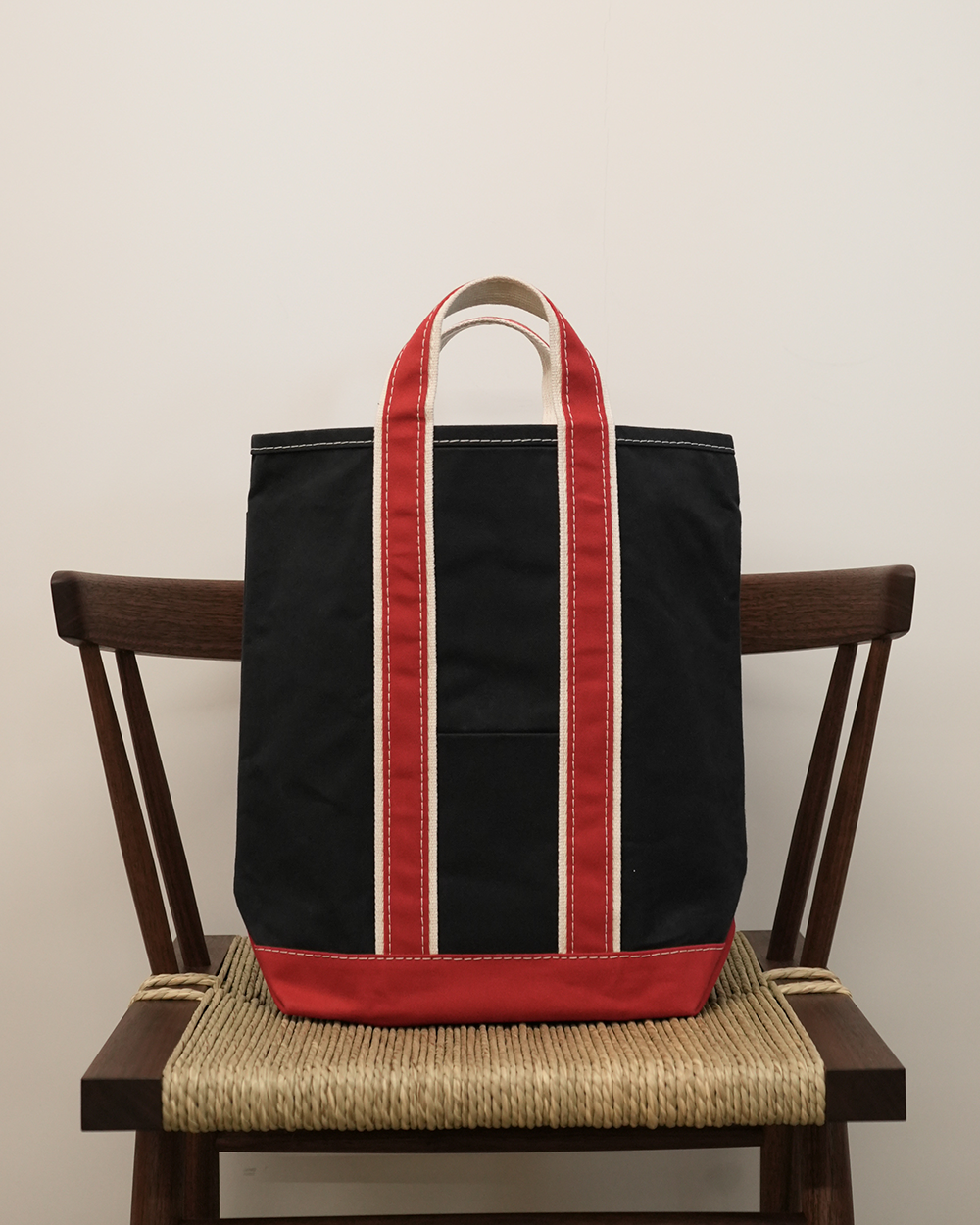 【予約注文】Base Field Tote/Tall(Navy×Red)