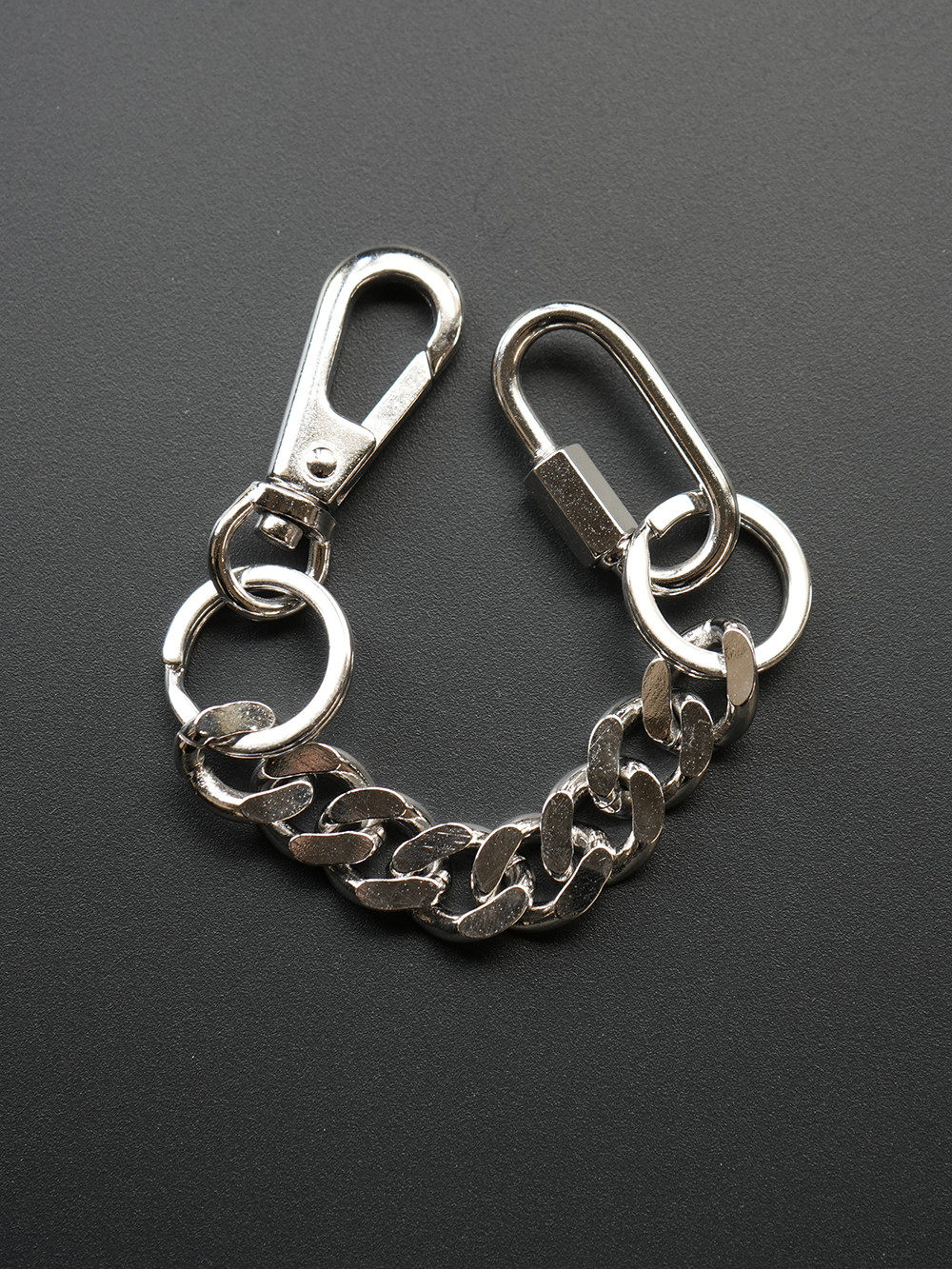 Signature Double Karabina Keychain