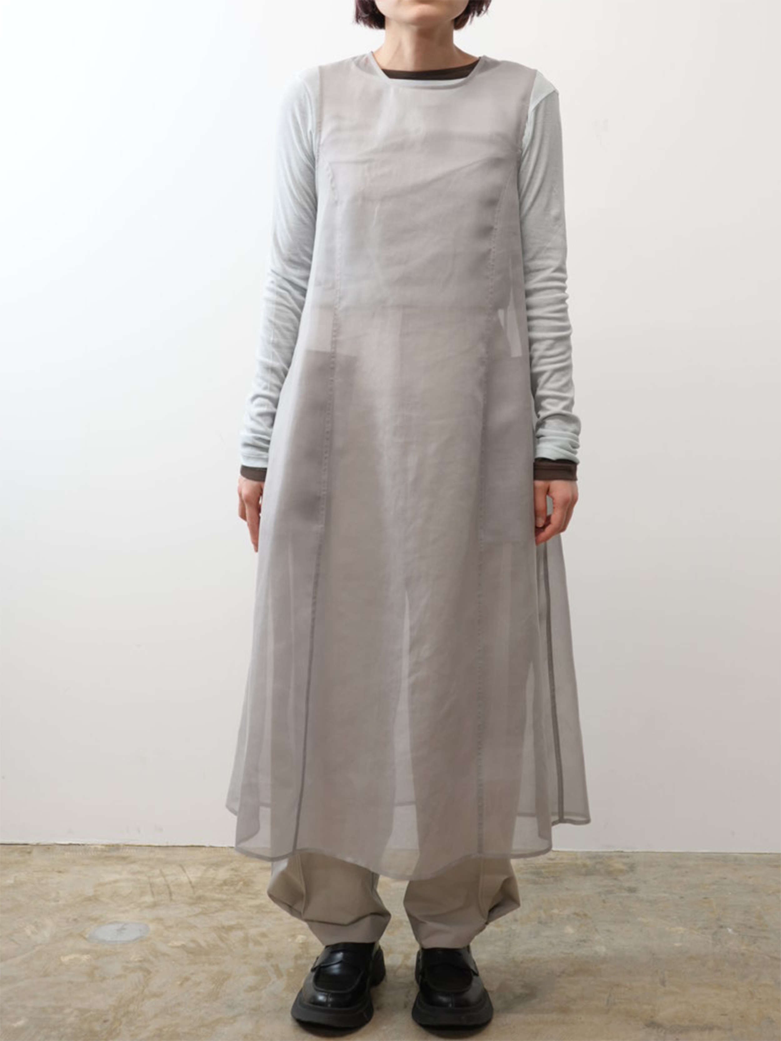 SHEER LONG DRESS