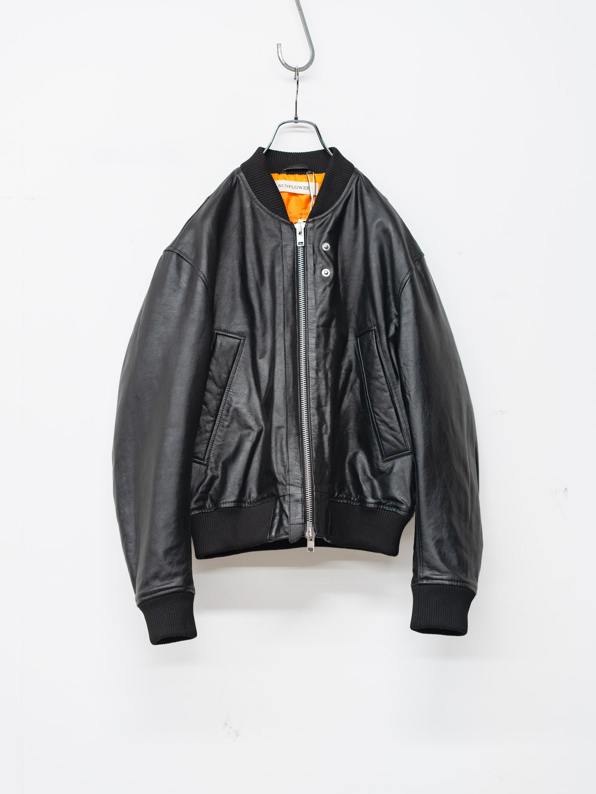 LEATHER FLIGHT JACKET