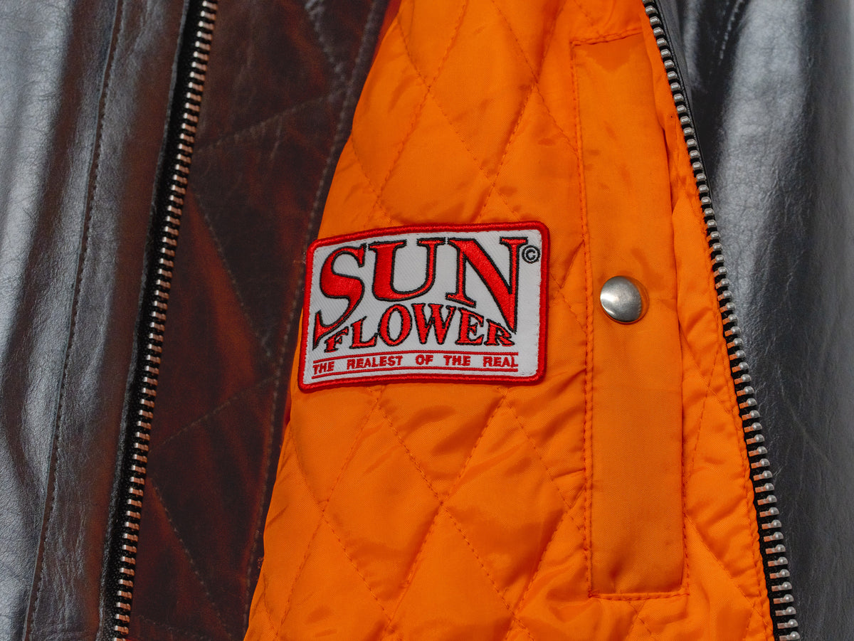 LEATHER FLIGHT JACKET