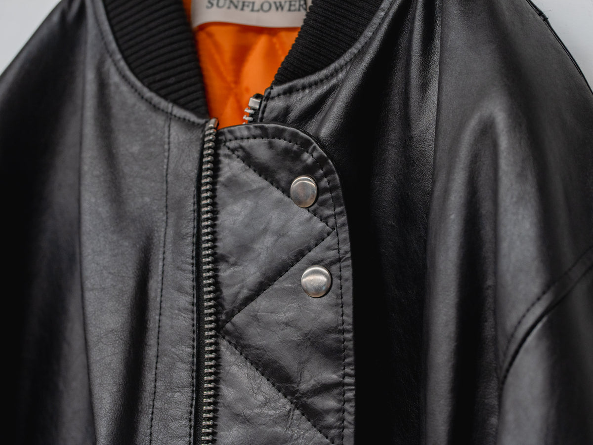 LEATHER FLIGHT JACKET