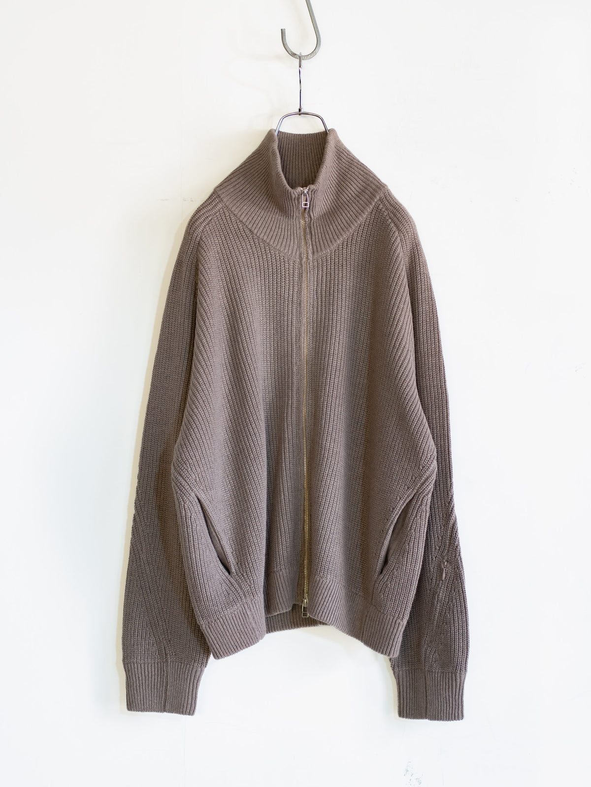 KNIT BLOUSON