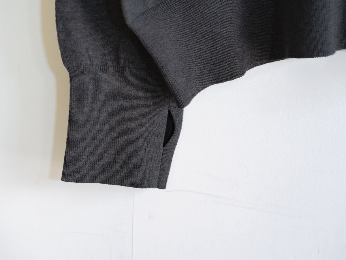 COTTON CASHMERE TURTLE LS