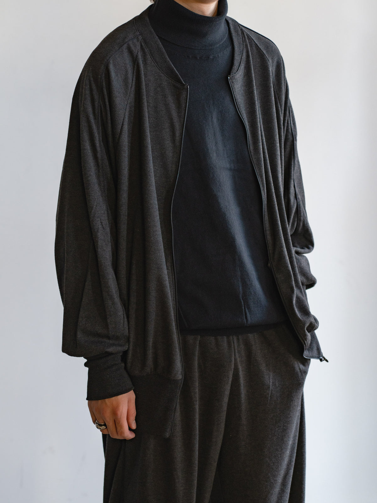 COTTON CASHMERE TURTLE LS