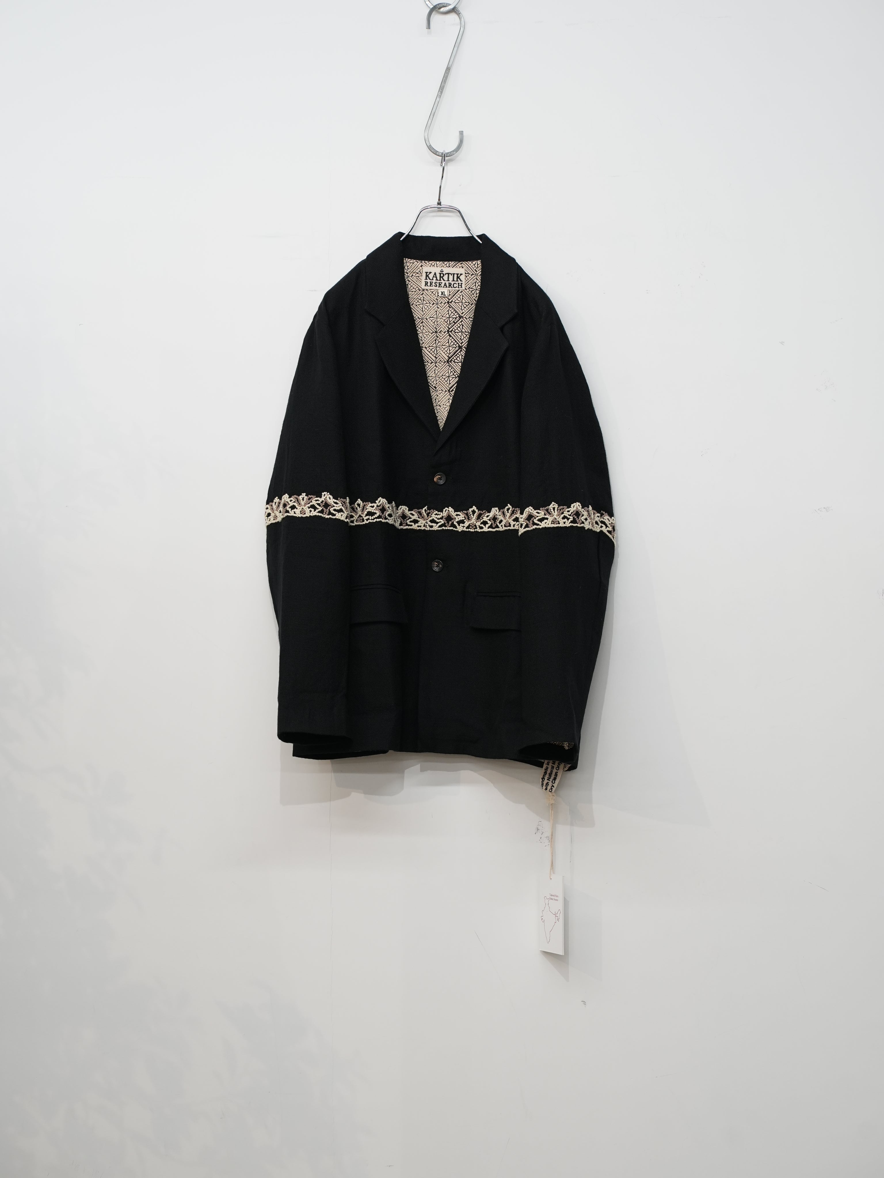 Two Button Blazer(Black/Ecru/Beige)