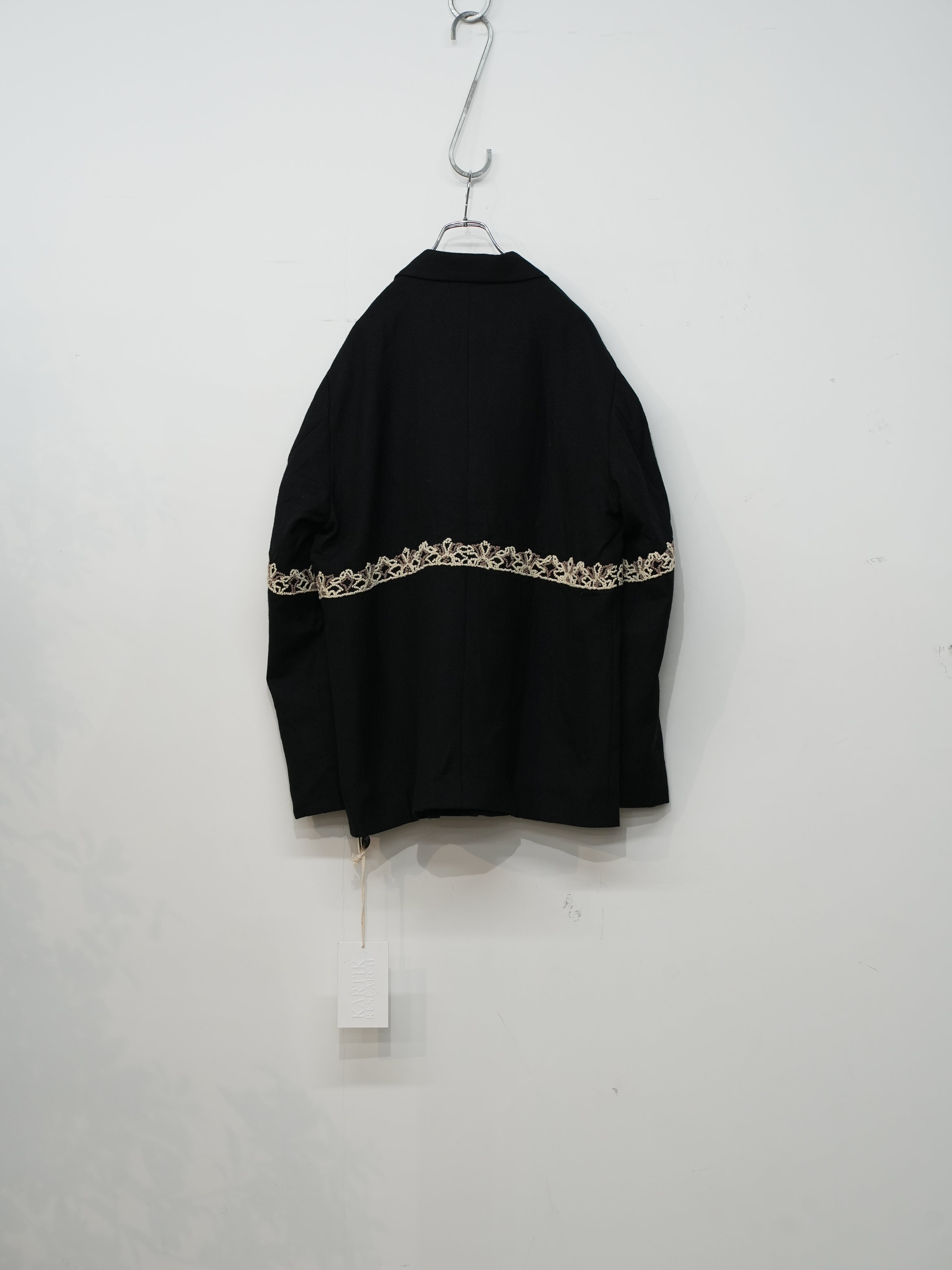 Two Button Blazer(Black/Ecru/Beige)