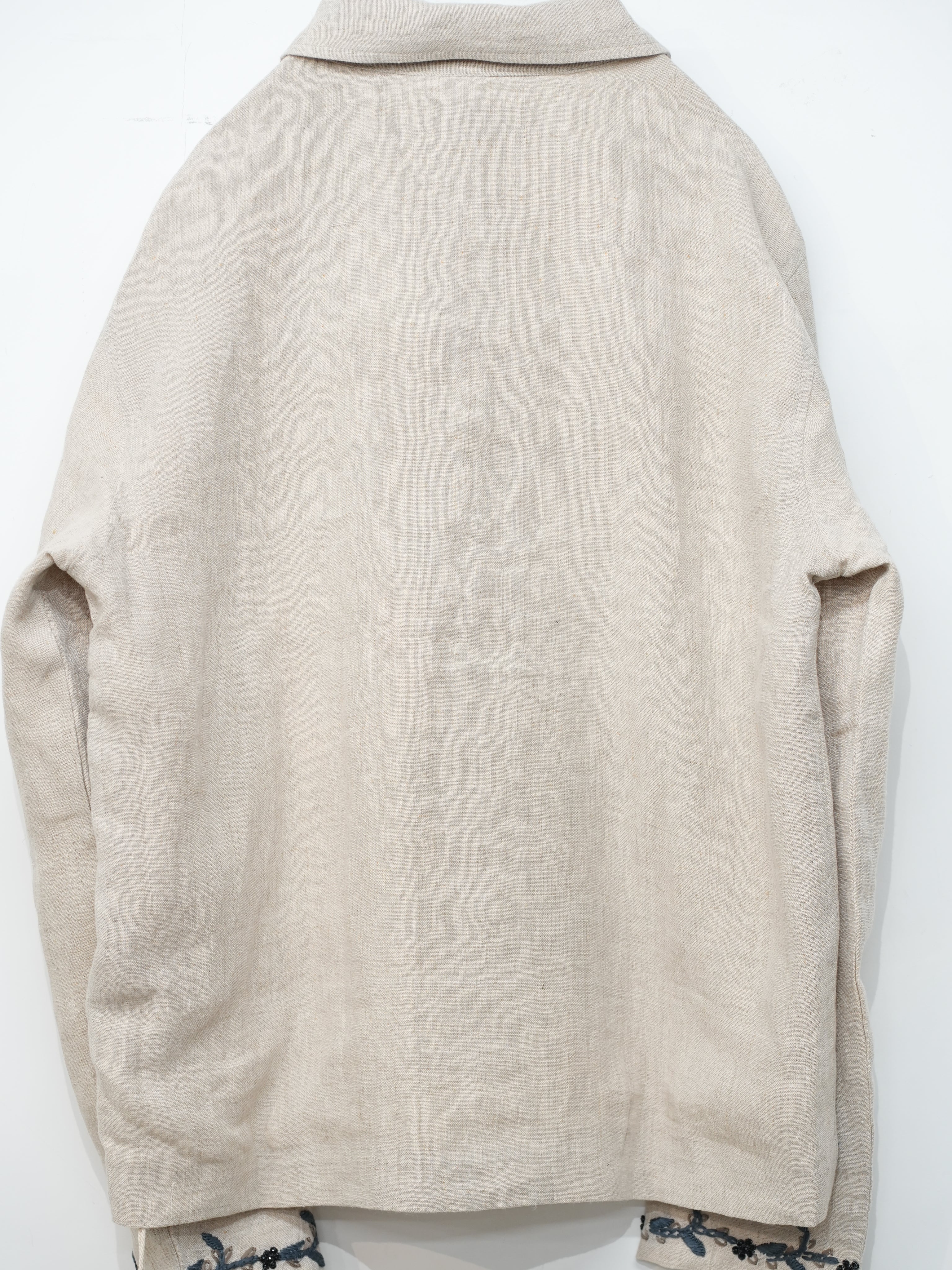 Cropped Jacket(Beige/Black/Grey)