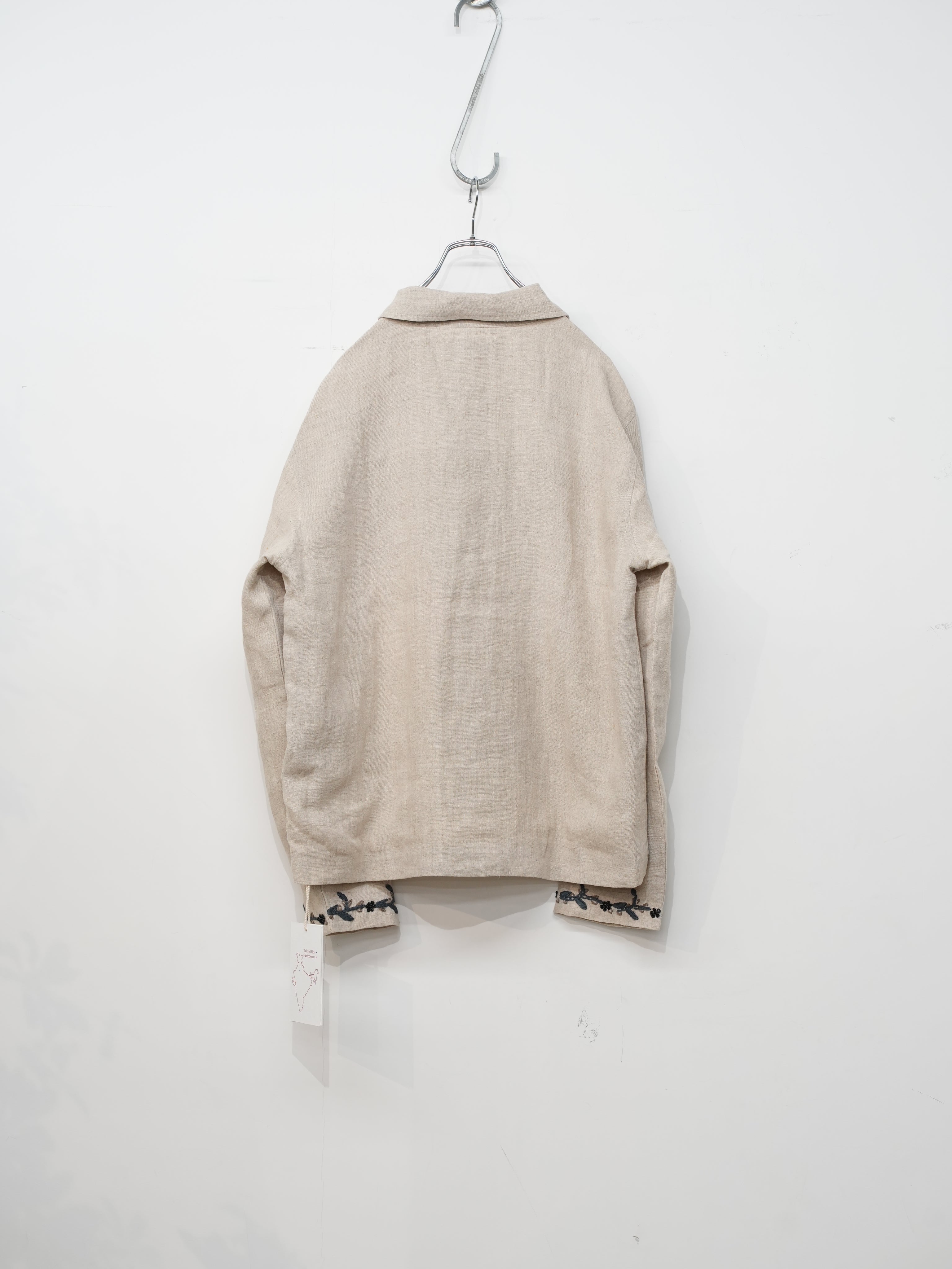 Cropped Jacket(Beige/Black/Grey)