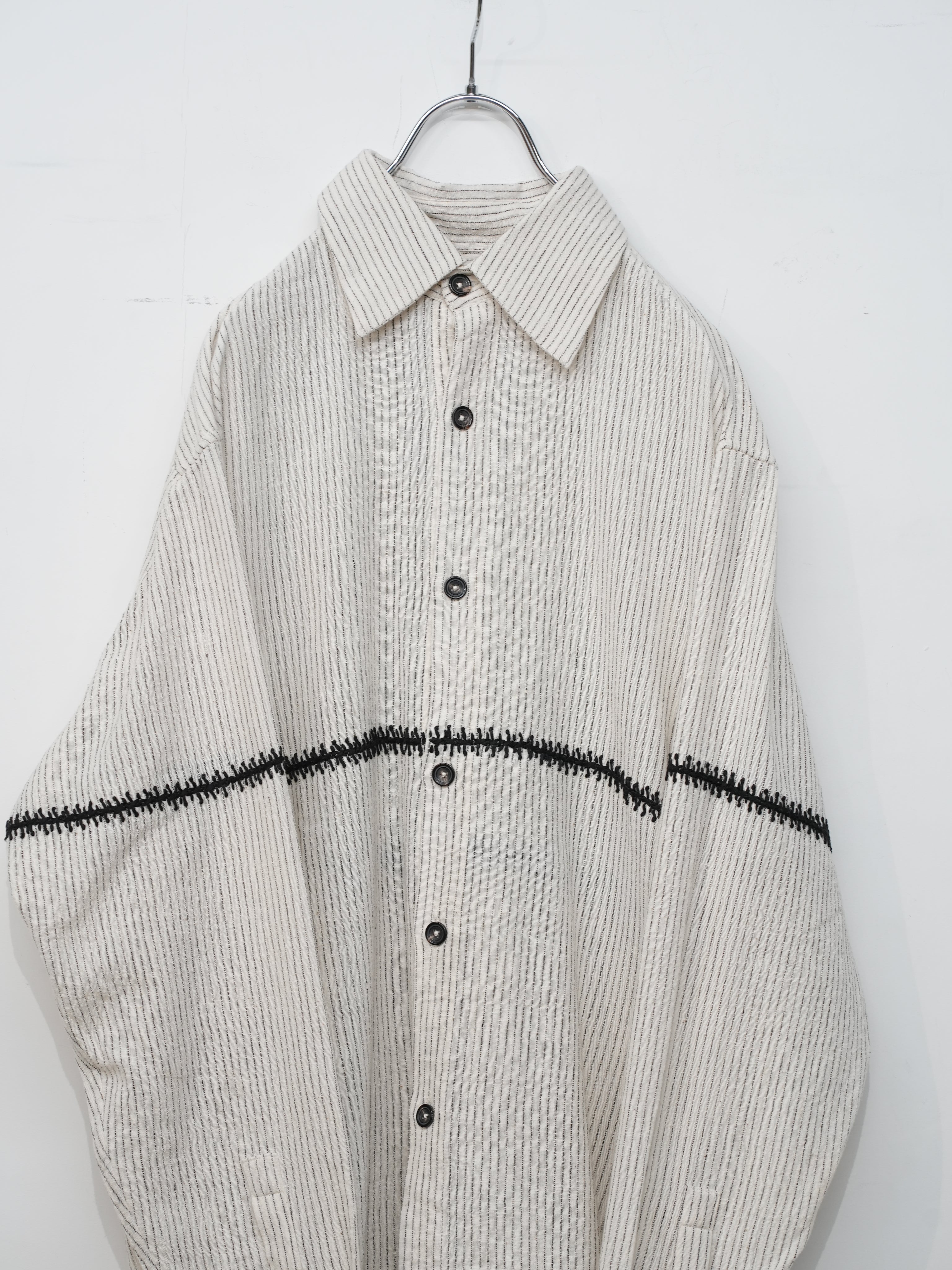 Rabari Shirt(White/Black)