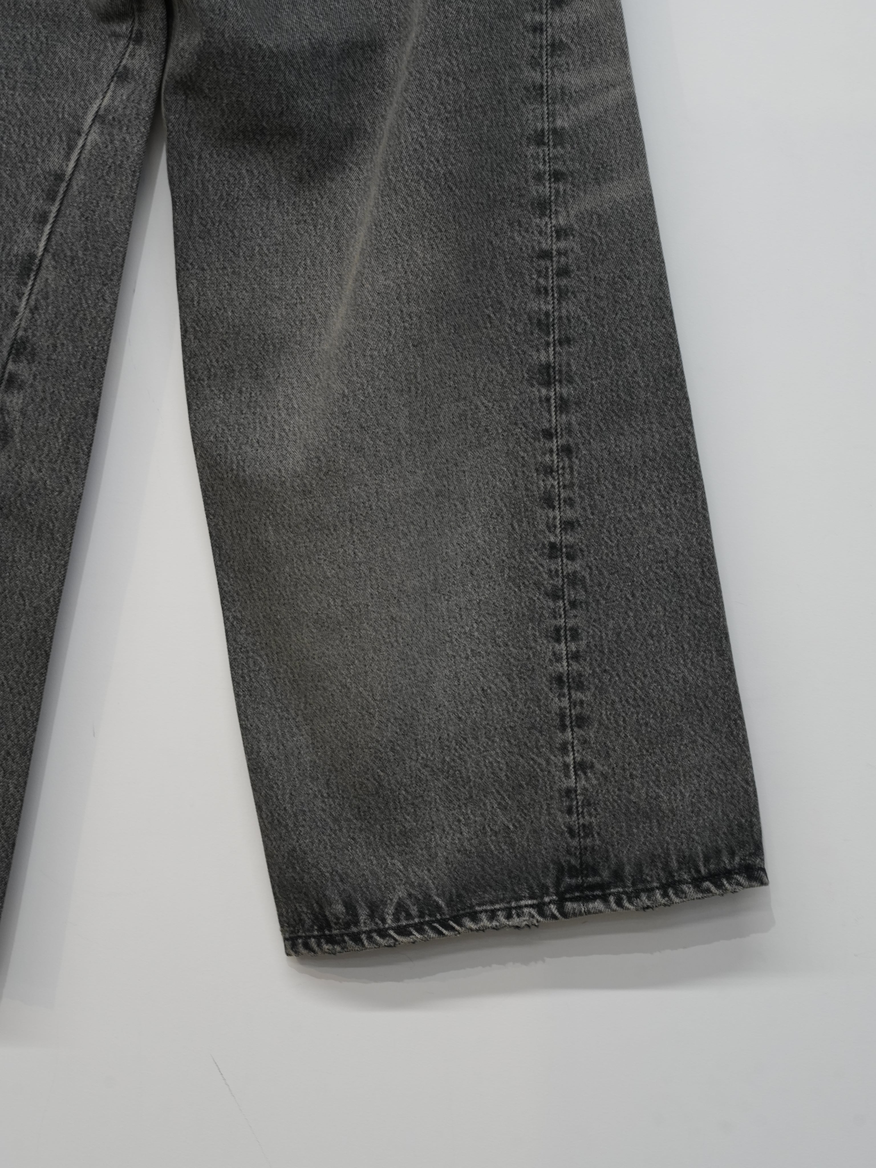 SUPER WIDE TWIST(WORN GREY)