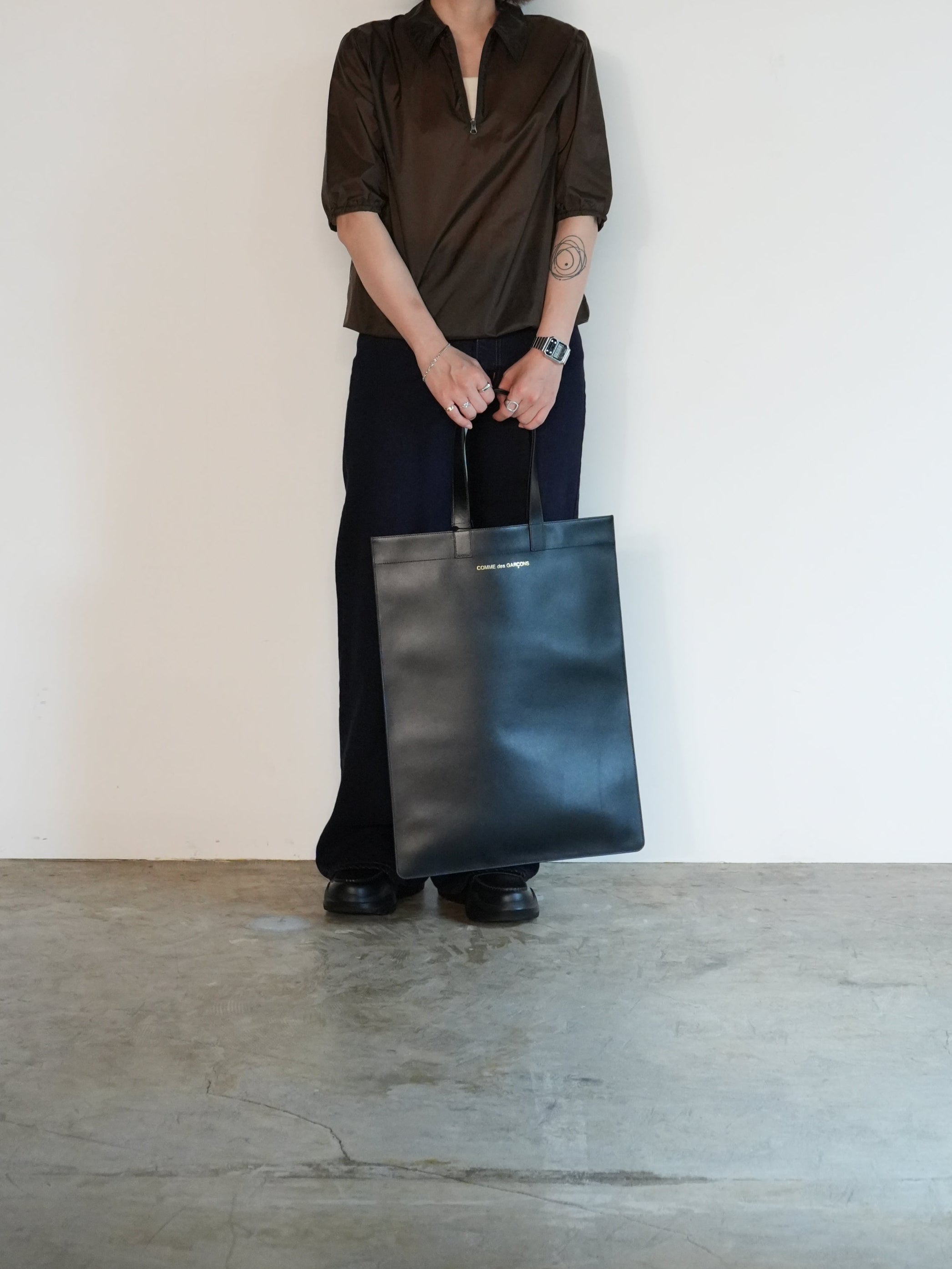 CLASSIC LEATHER LINE B(TOTE BAG)