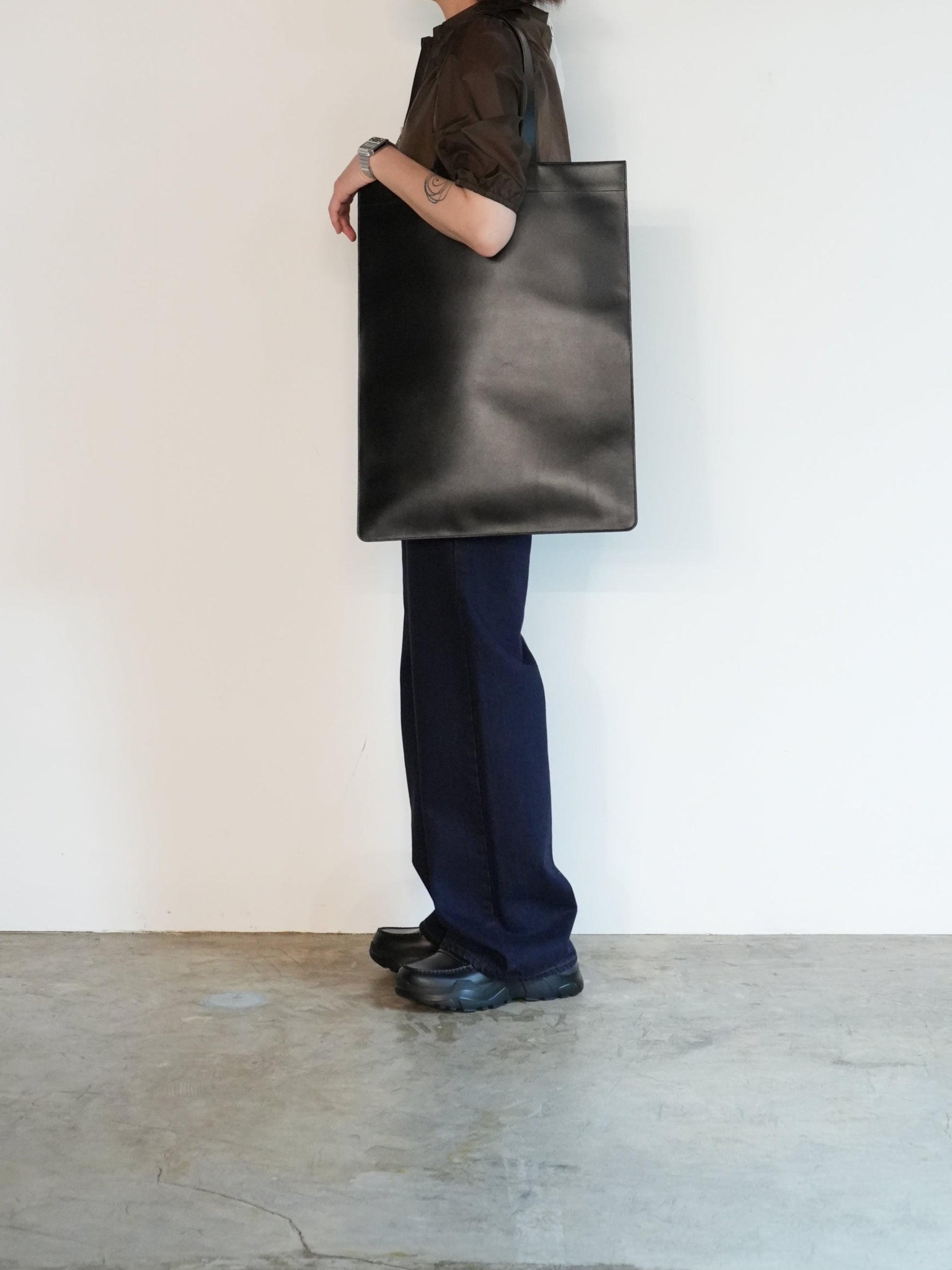 CLASSIC LEATHER LINE B(TOTE BAG)