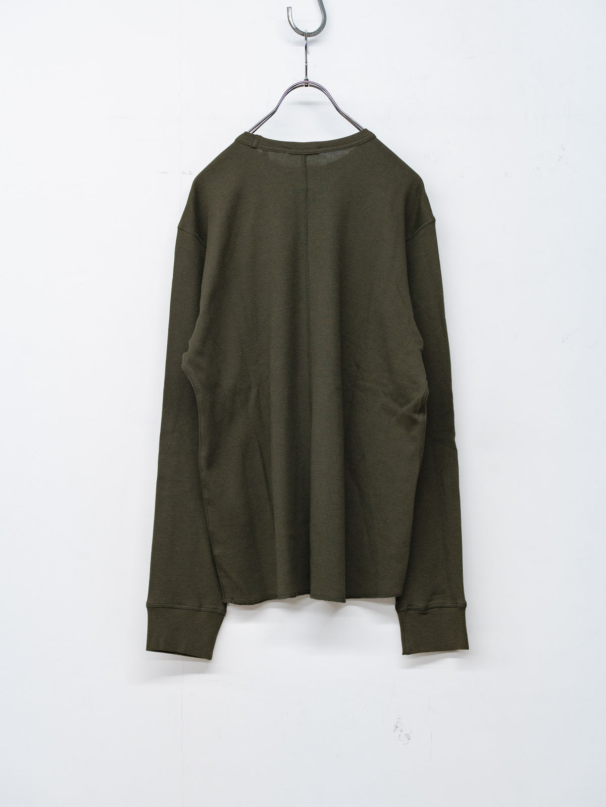 WOOL WAFFLE TEE LS