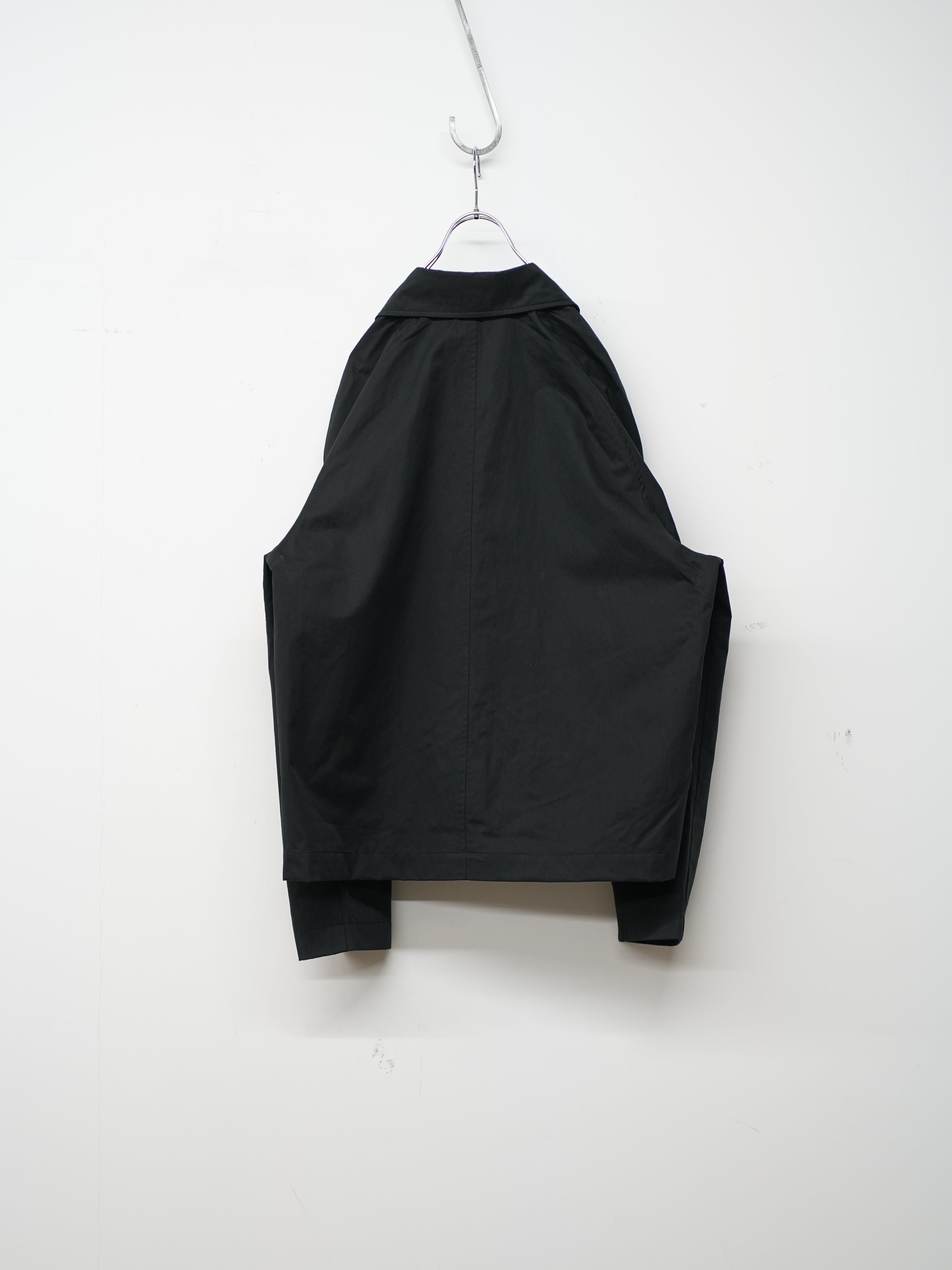 SHORT RAGLAN COAT(BLACK)