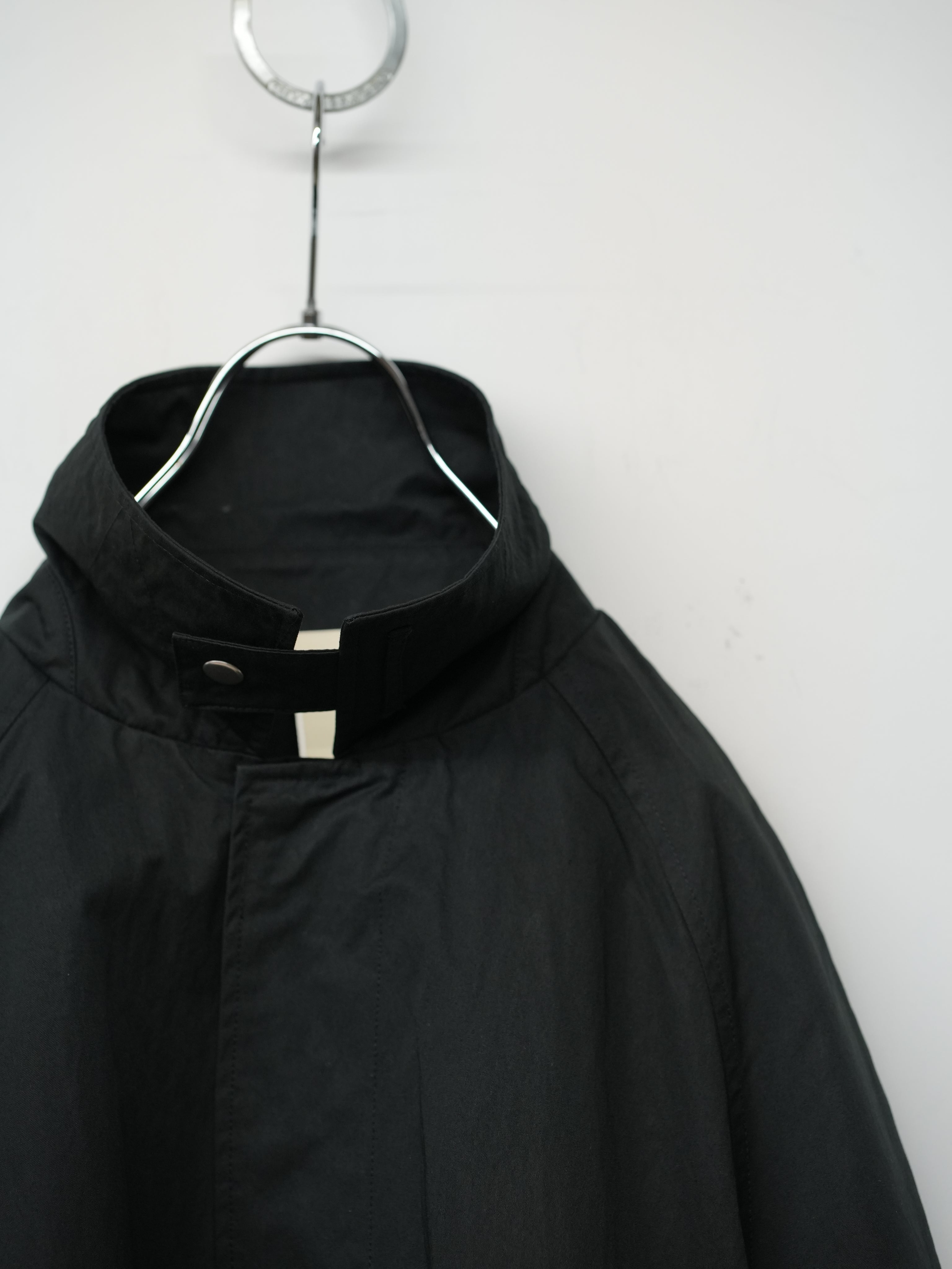 SHORT RAGLAN COAT(BLACK)