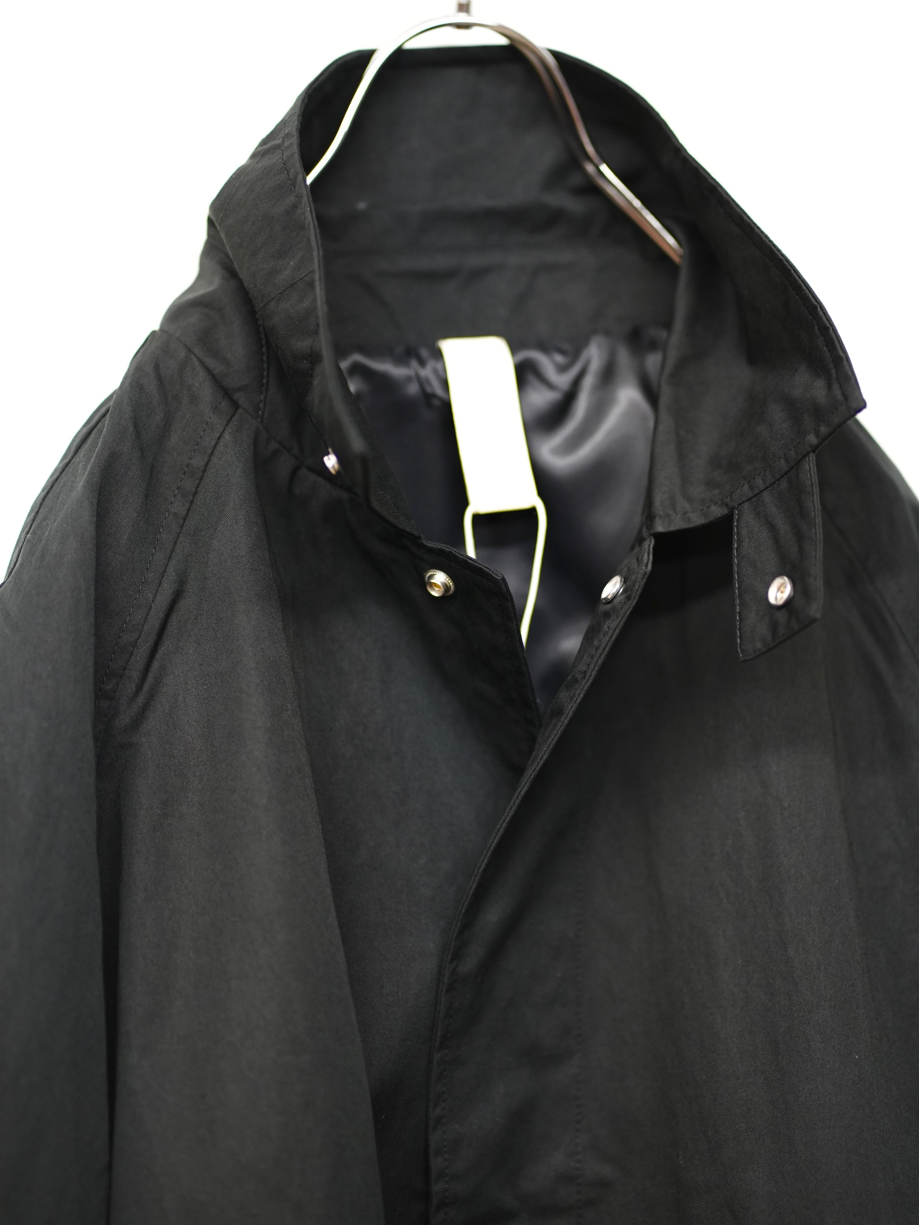 SHORT RAGLAN COAT(BLACK)