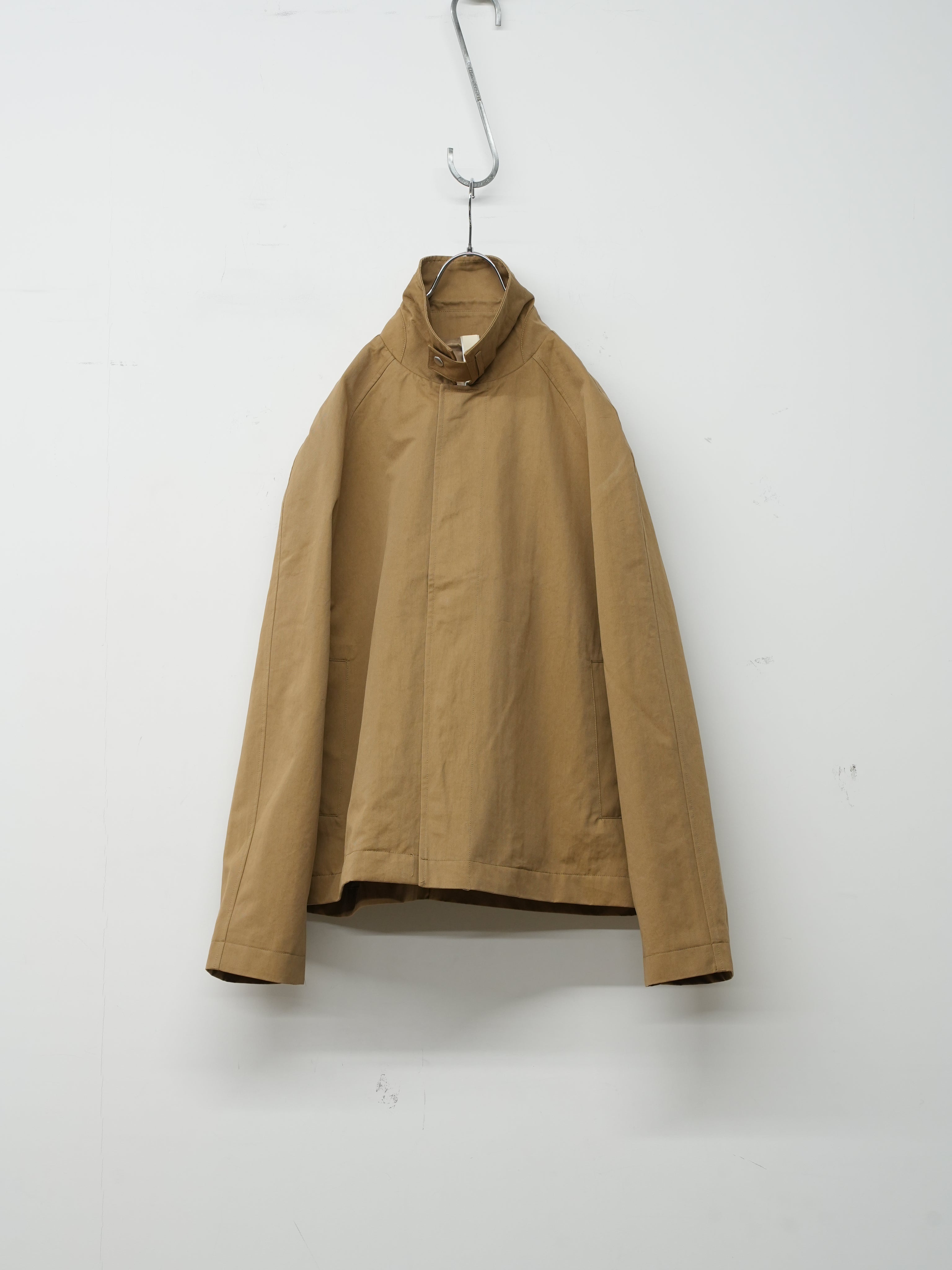 SHORT RAGLAN COAT(DARK SAND)