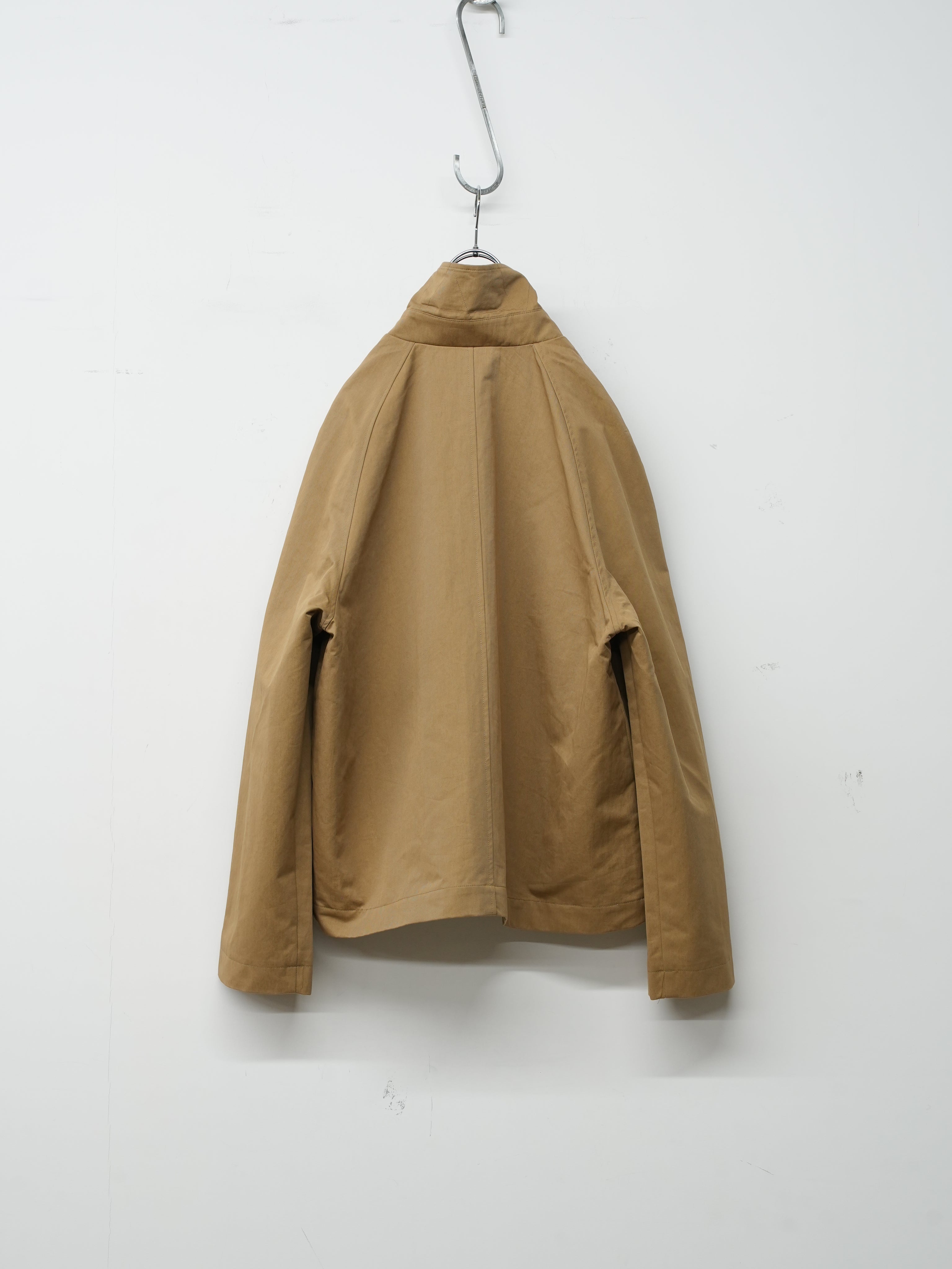 SHORT RAGLAN COAT(DARK SAND)