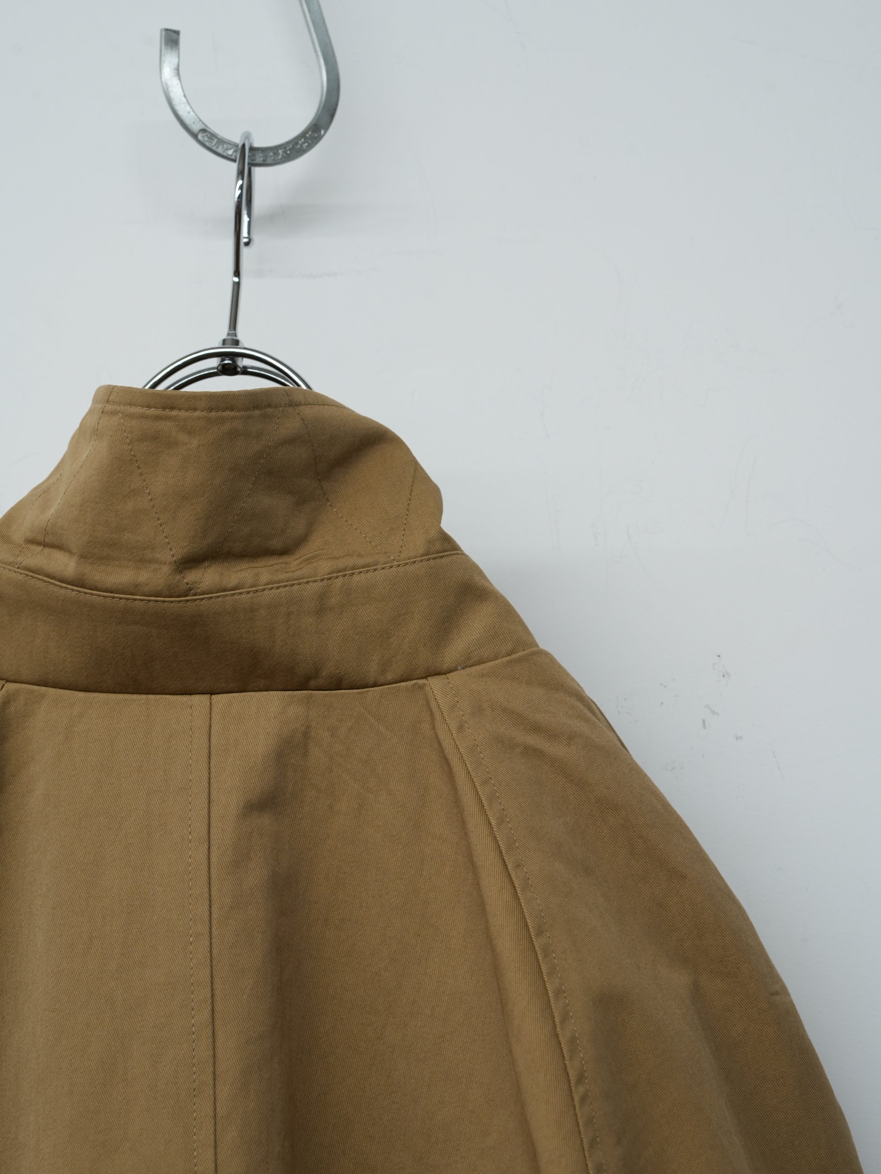 SHORT RAGLAN COAT(DARK SAND)