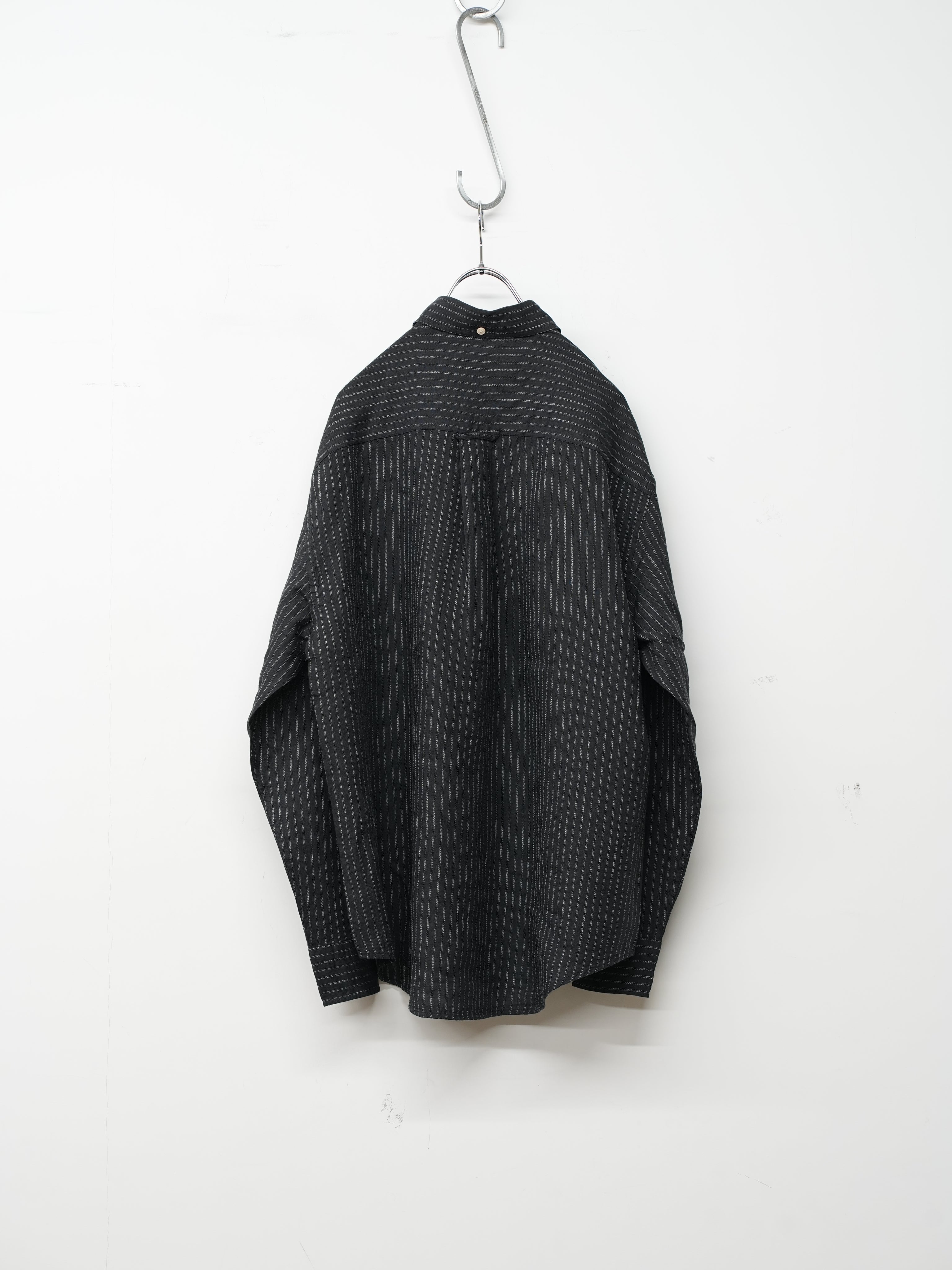 BUTTON DOWN SHIRT(BLACK)