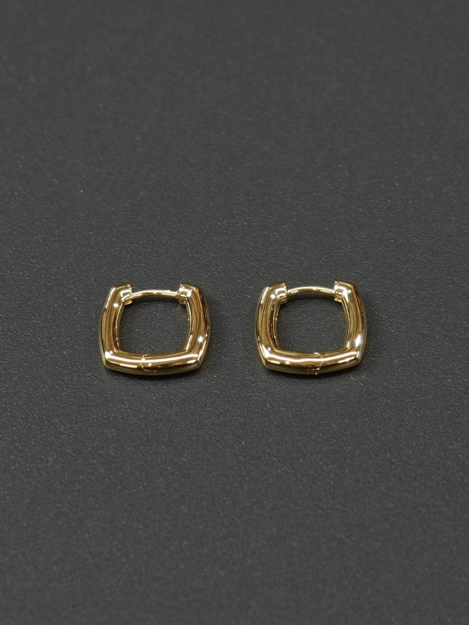Frame Hoops Small Gold