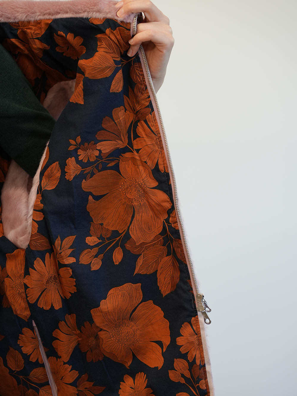 RABBIT FAUX-FUR VEST