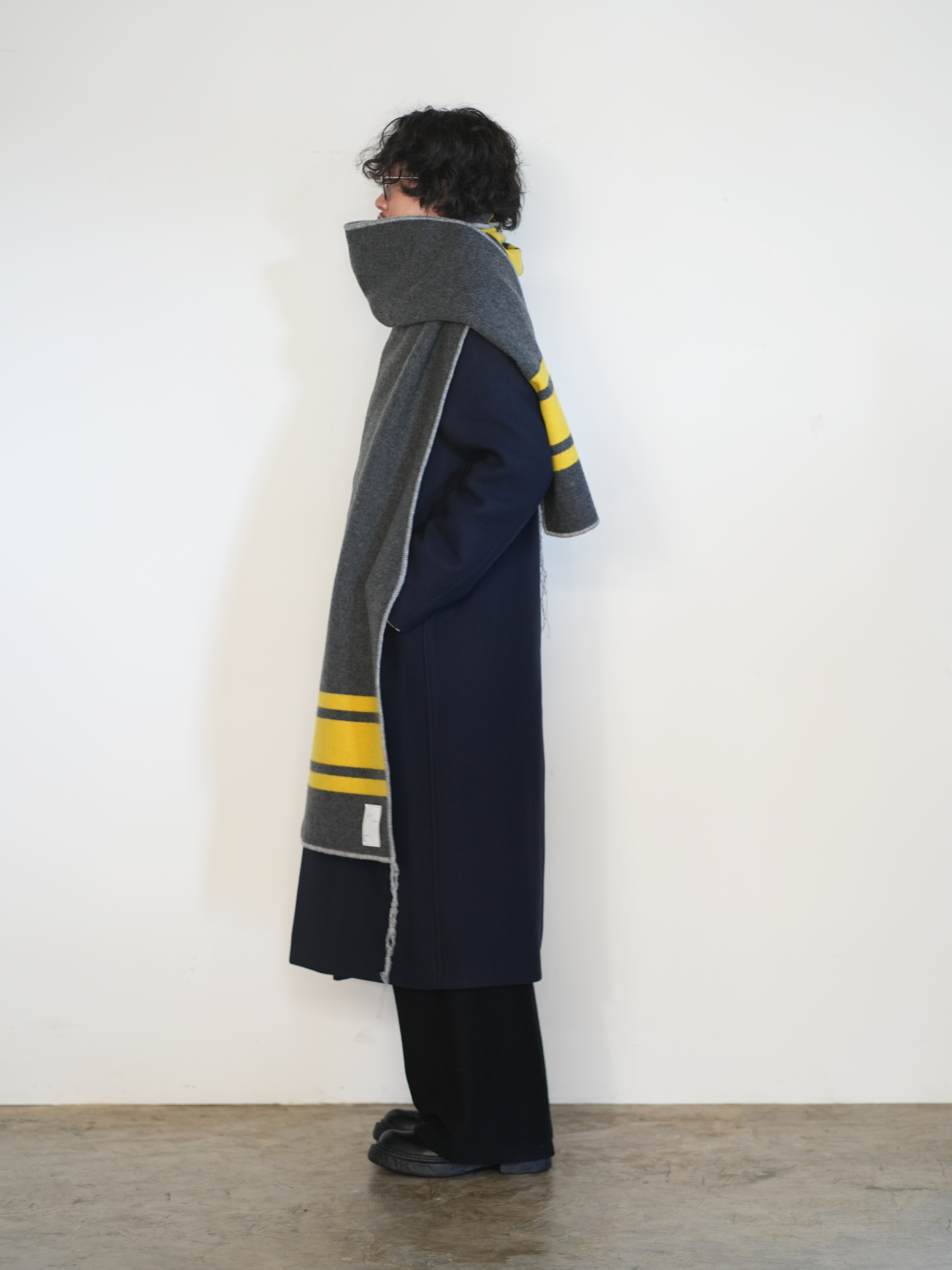 【ANCELLM / exclusive】WOOL BLANKET SCARF