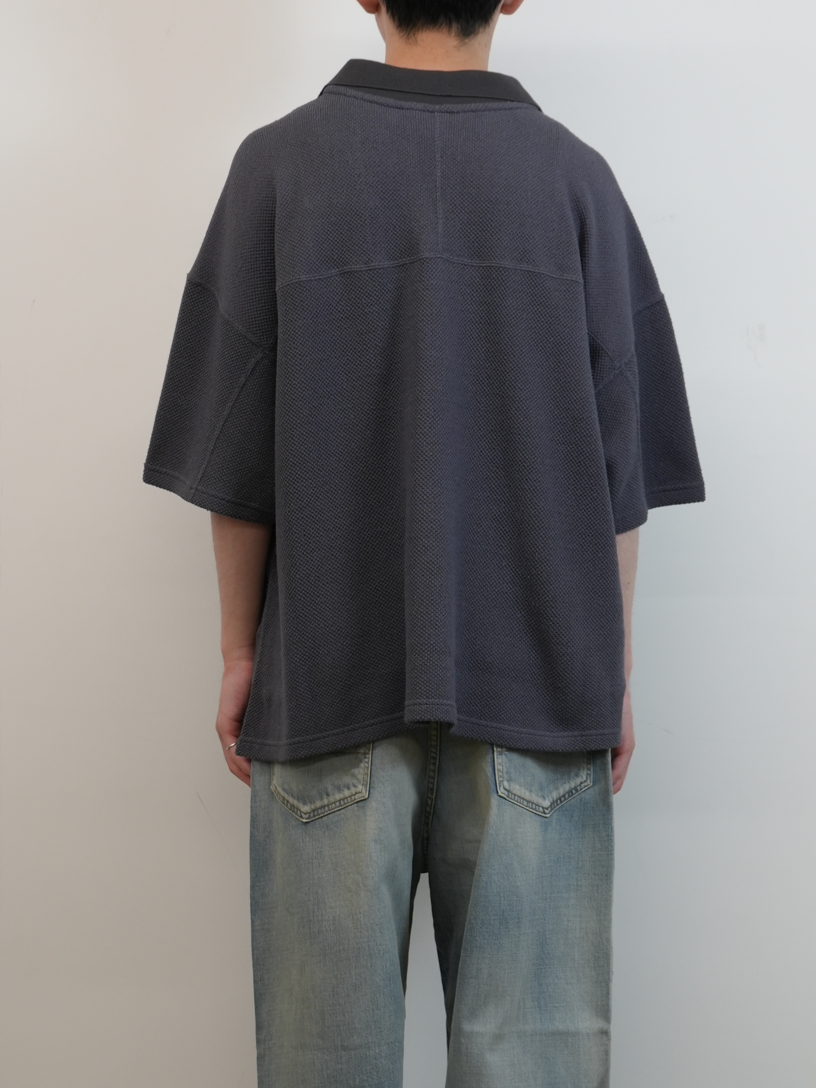 S/C FOOTBALL SHIRT(GRAY)