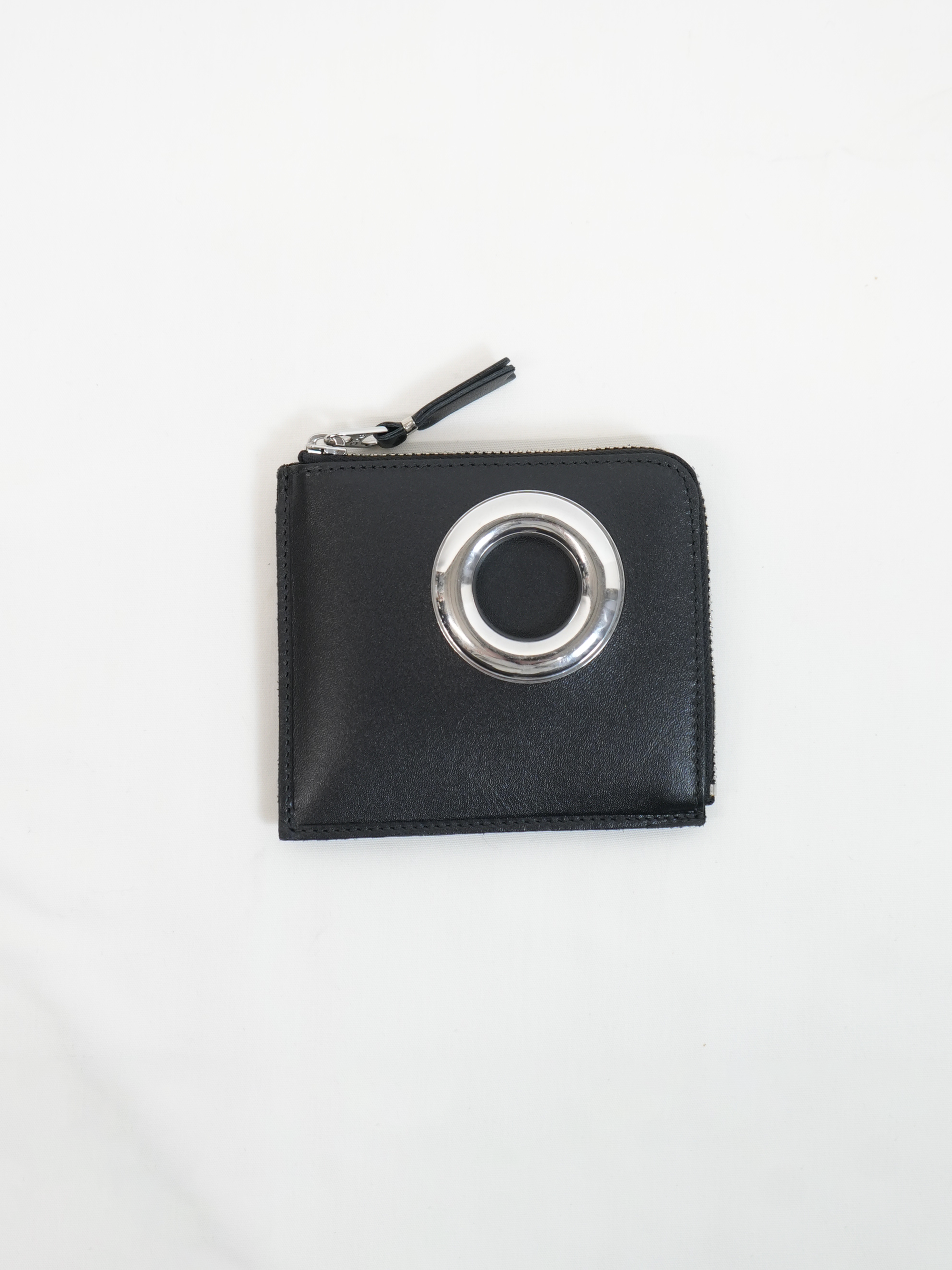 SILVER EYELET(L字型ZIP WALLET)