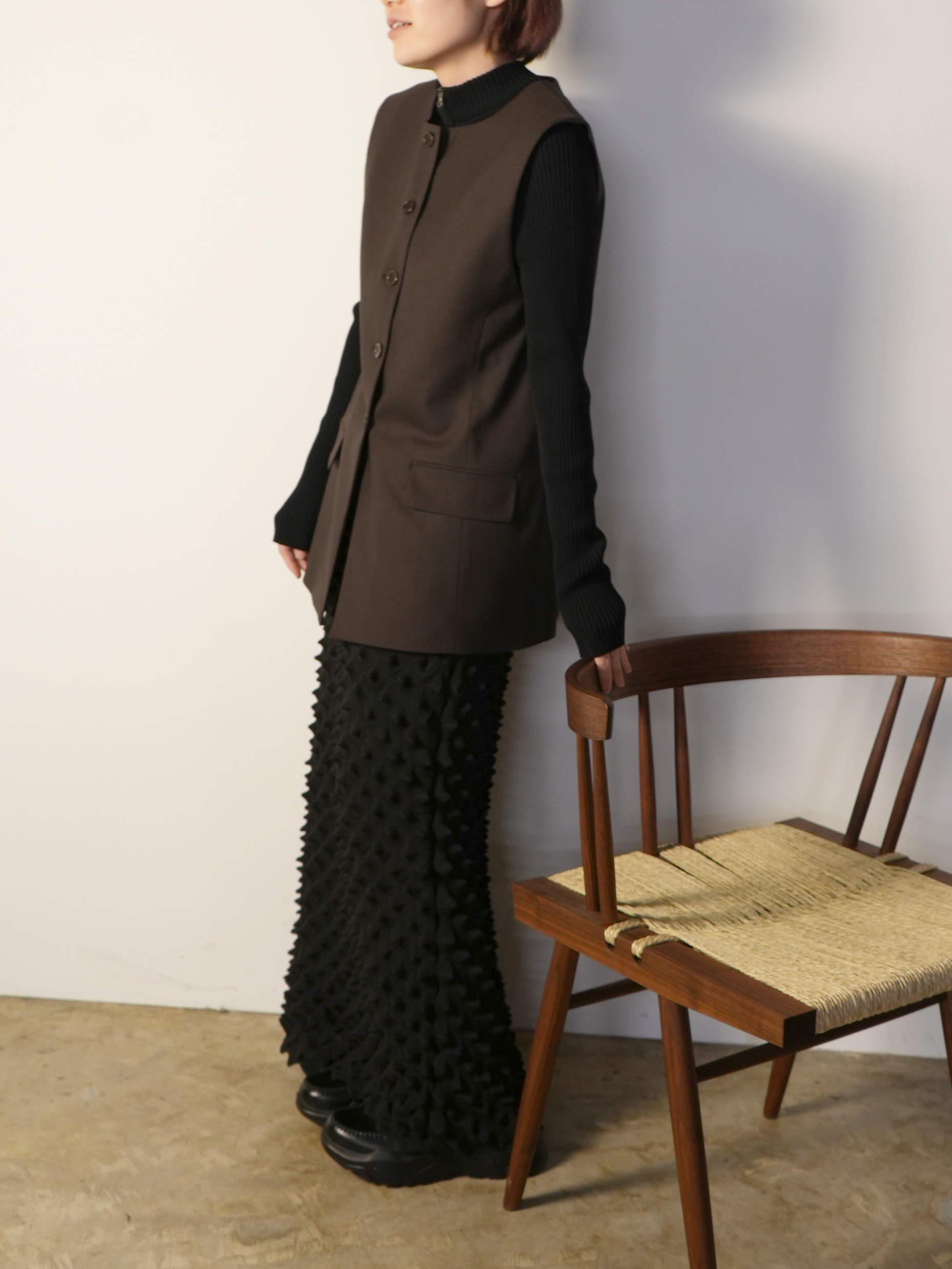 durian long skirt(BLACK)