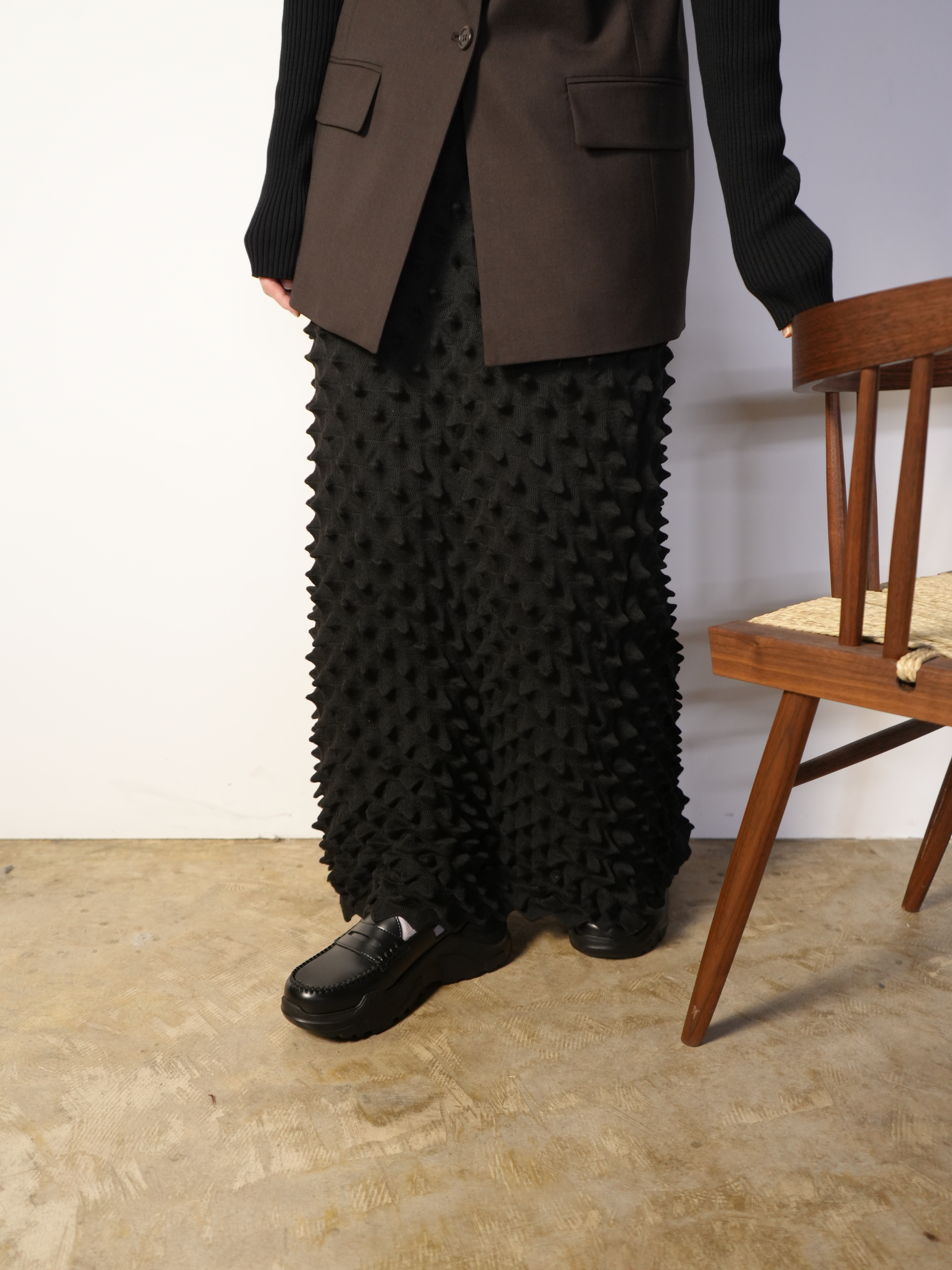 durian long skirt(BLACK)