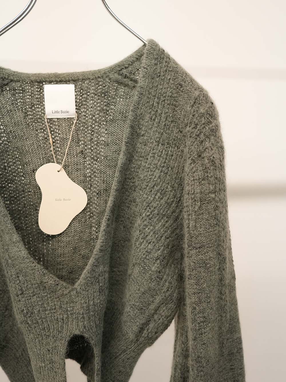 Baby Alpaca Mix Deep V Neck PO