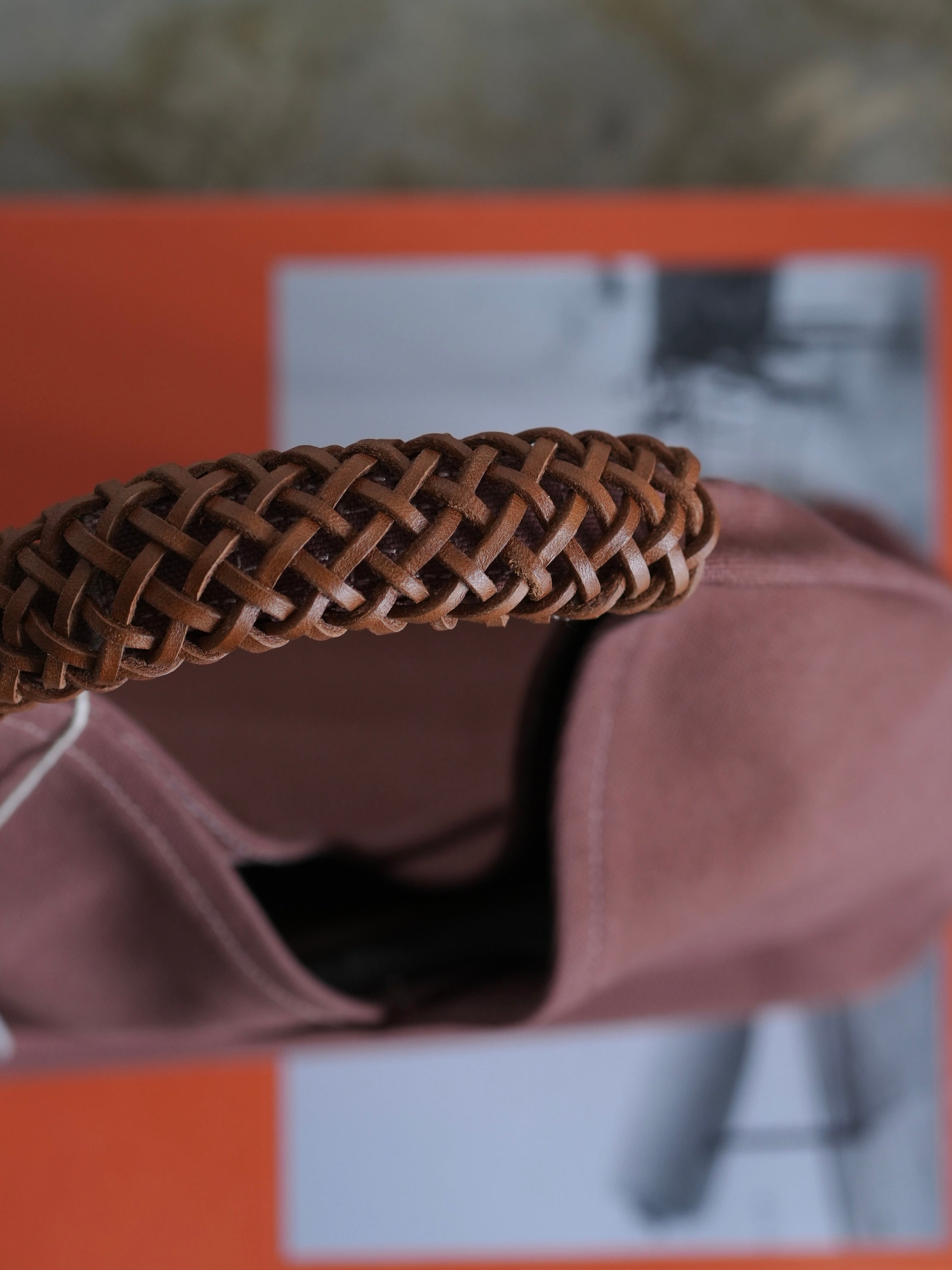 Woven Triangle Bag 36