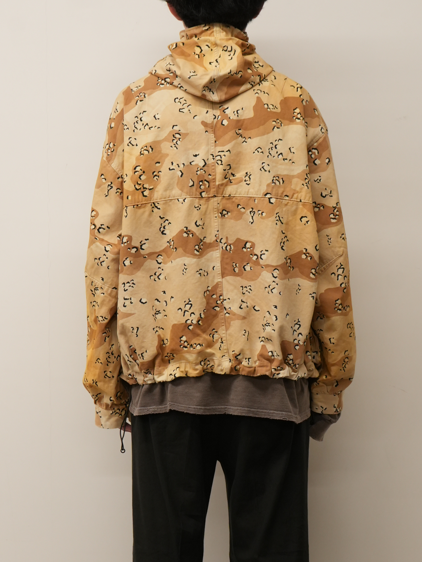 CAMO ZIPUP HOODIE(CHOCOLATE CHIP)