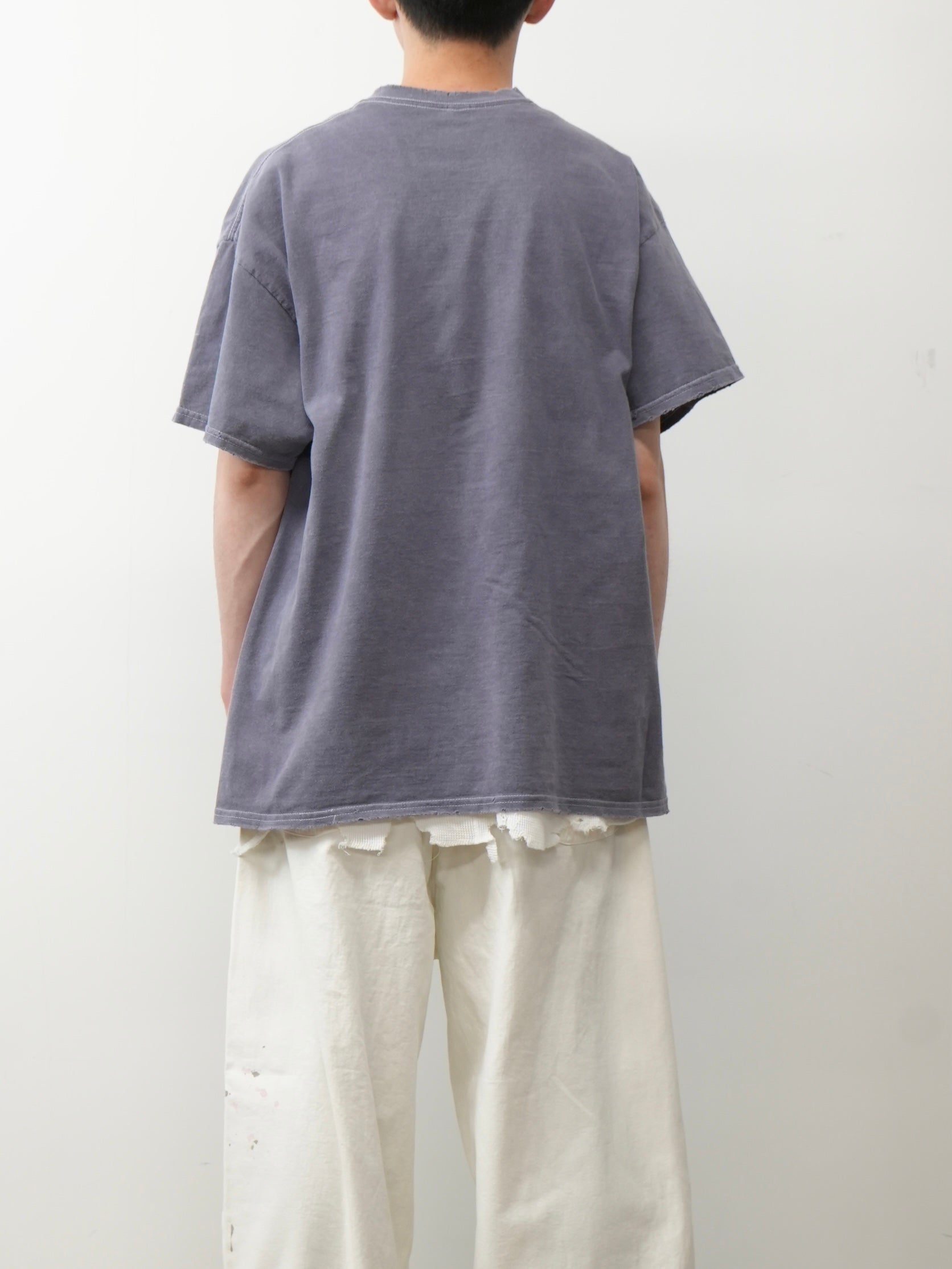 MESSAGE T-SHIRT(PURPLE)