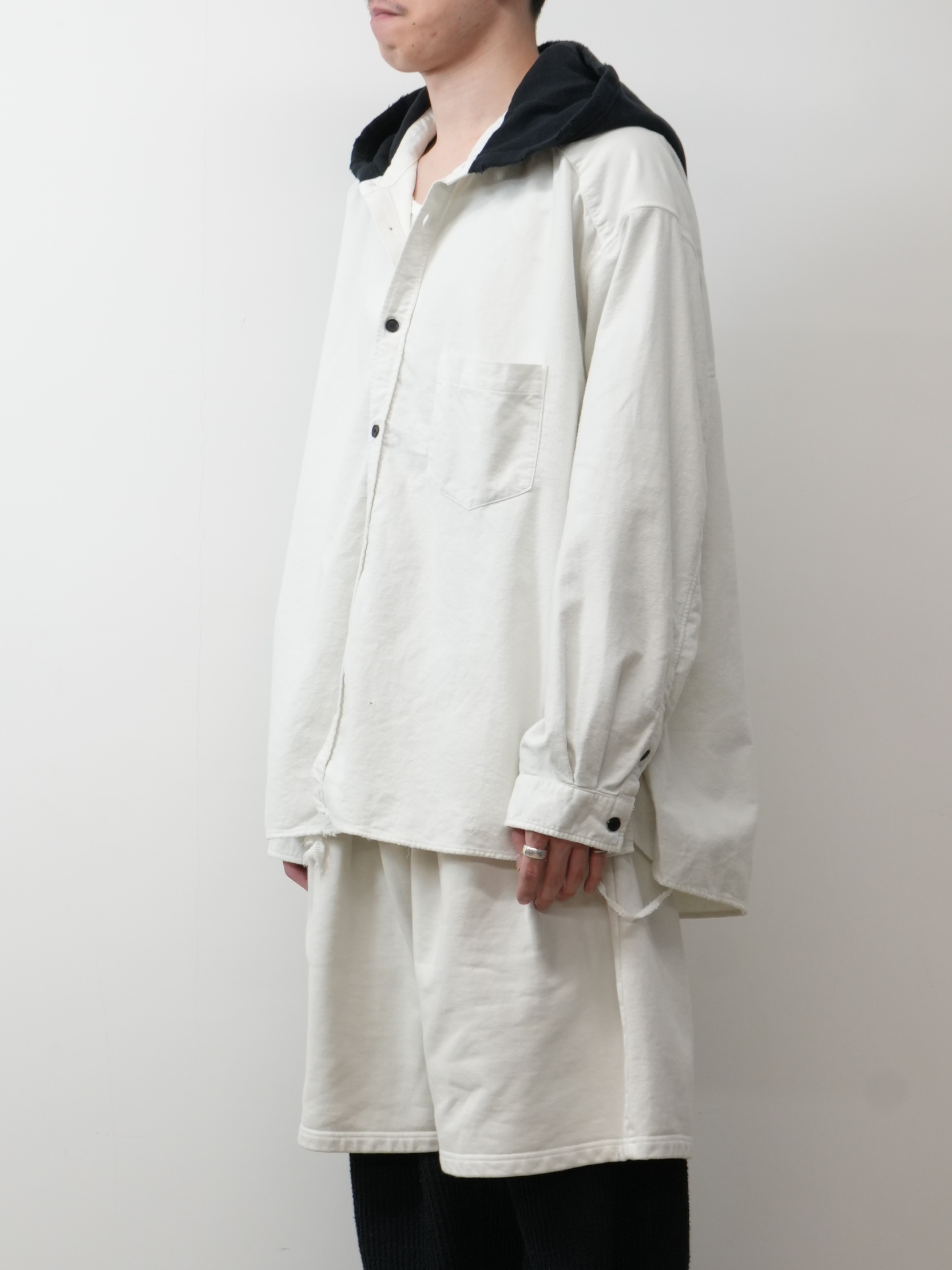 HOODIE SHIRT(OFFWHITE)