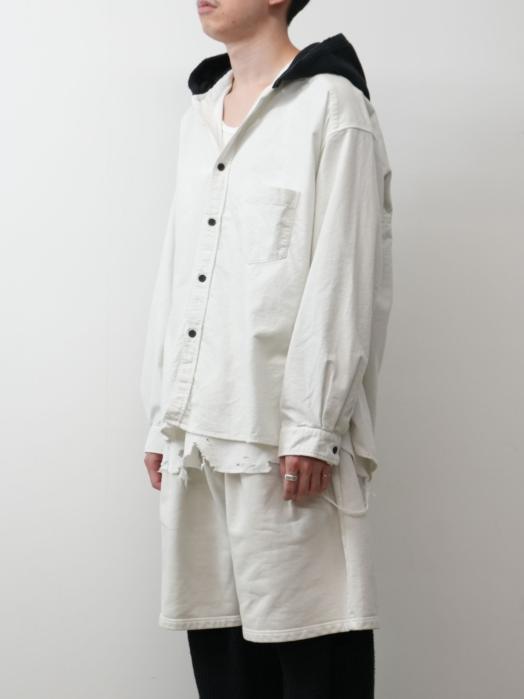 HOODIE SHIRT(OFFWHITE)