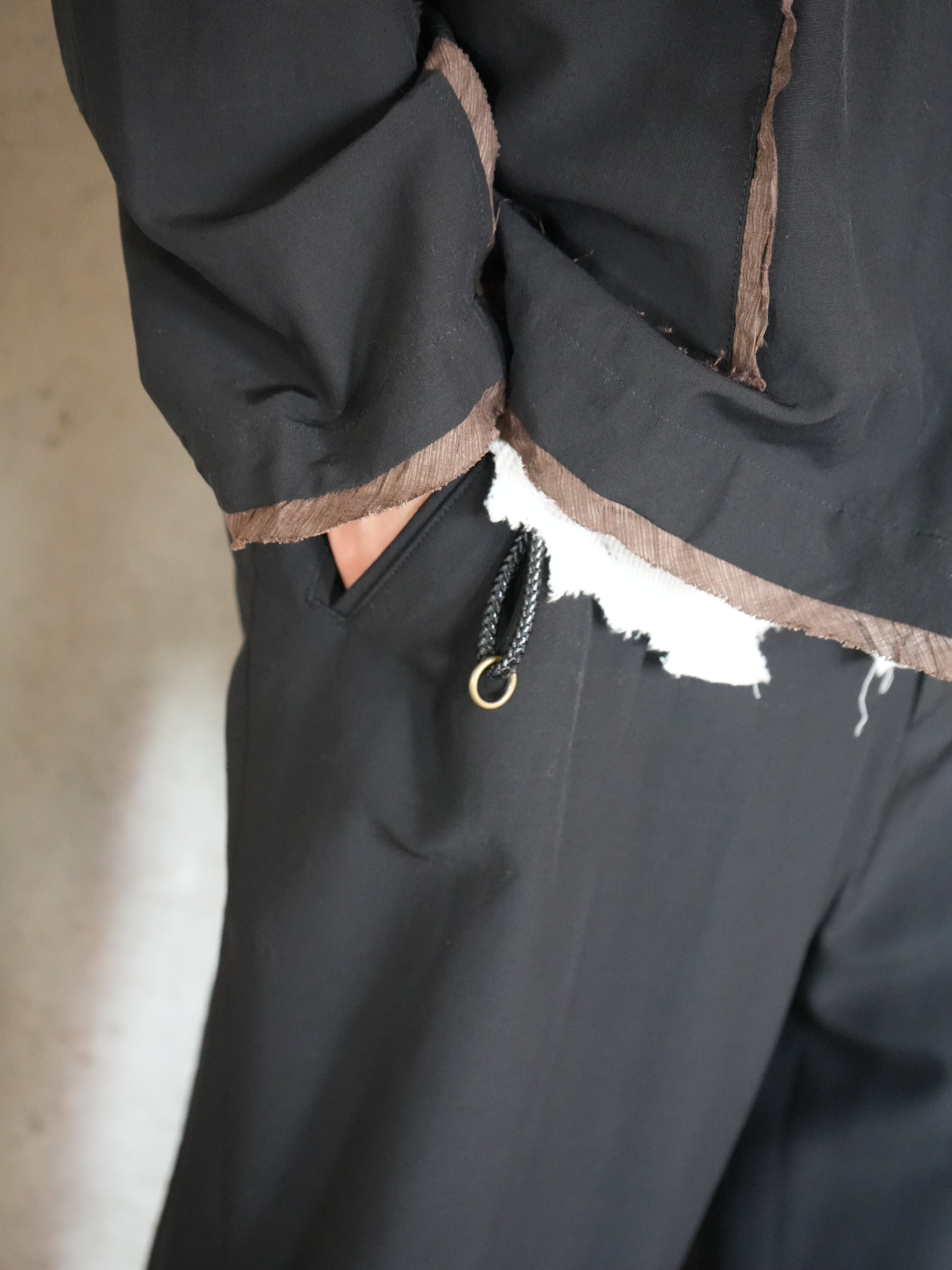 WOOL RAYON TROPICAL NO-BRAINER PANTS